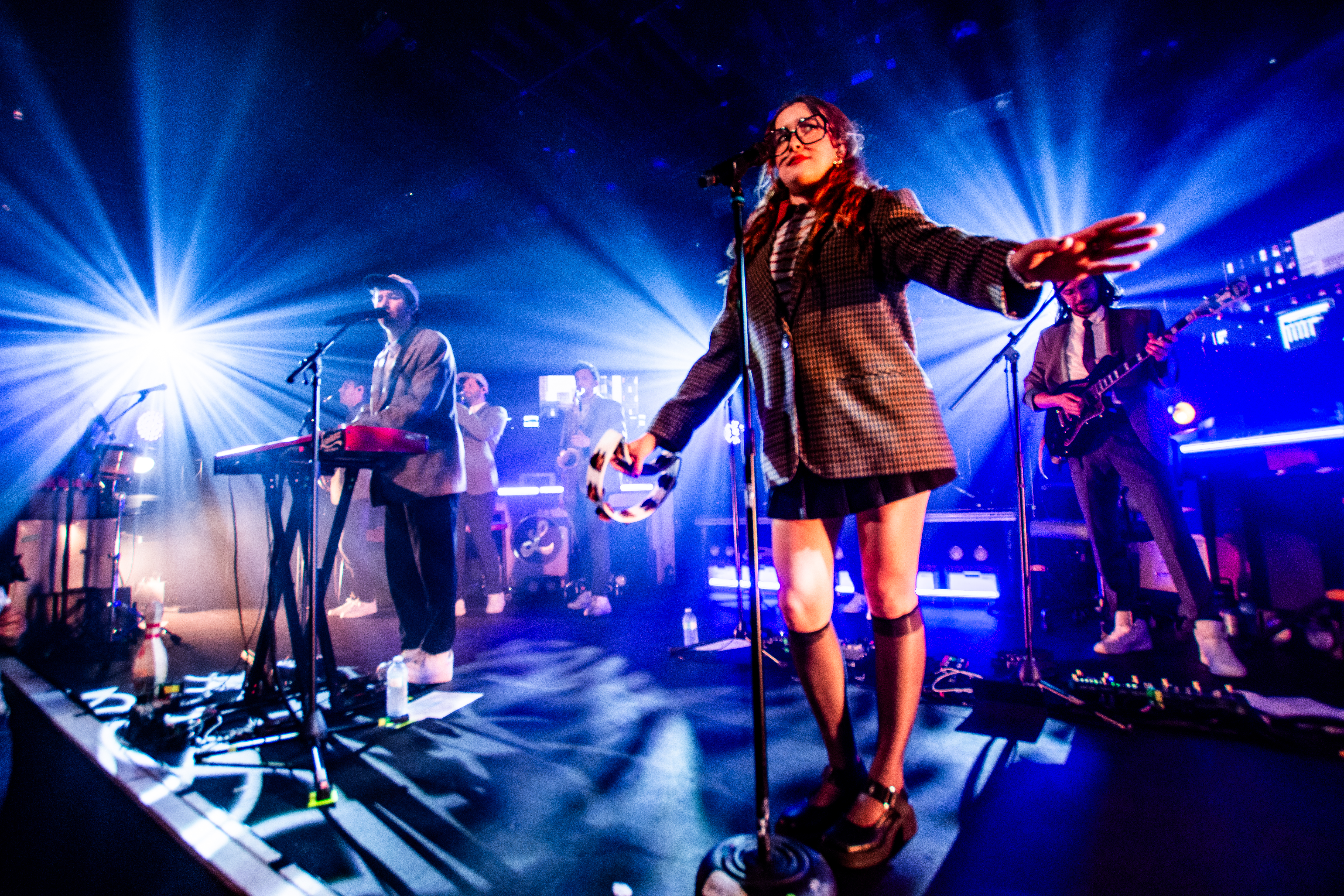 Lawrence performing at Commodore Ballroom, Vancouver - concert photography by Michael Caswell