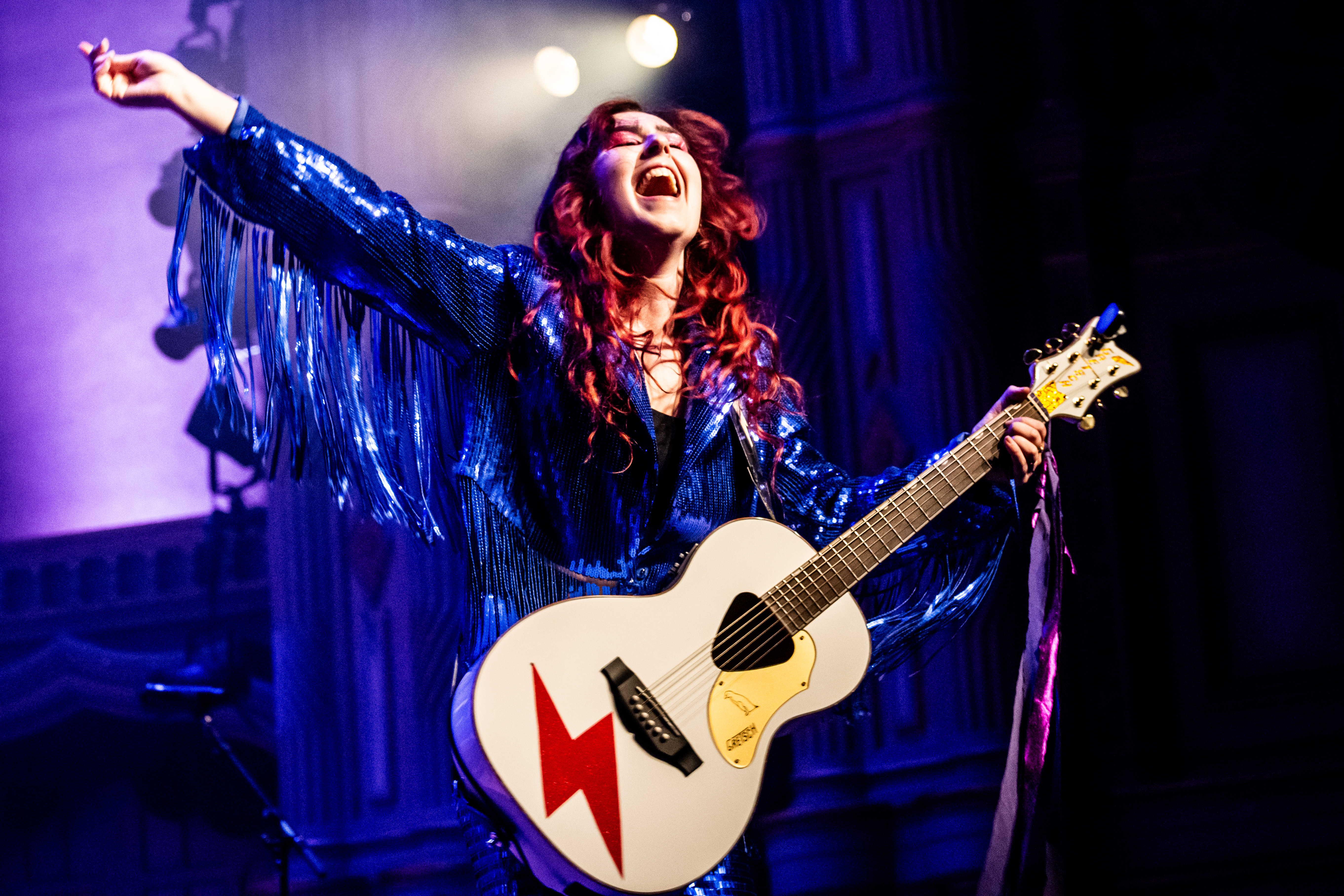 Little Quirks performing at Orpheum Theatre, Vancouver - concert photography by Michael Caswell