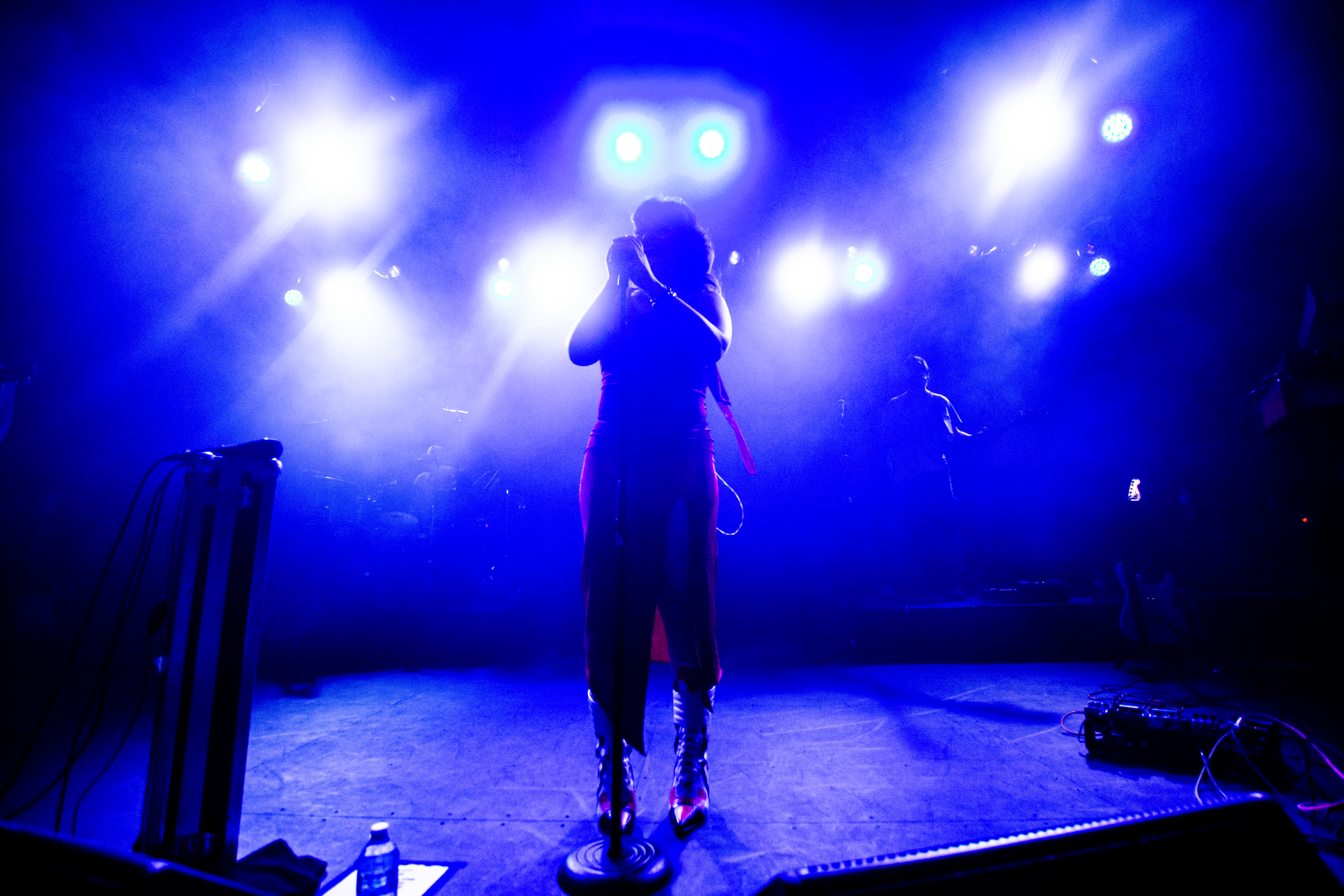 Lola Young performing at Commodore Ballroom, Vancouver - concert photography by Michael Caswell
