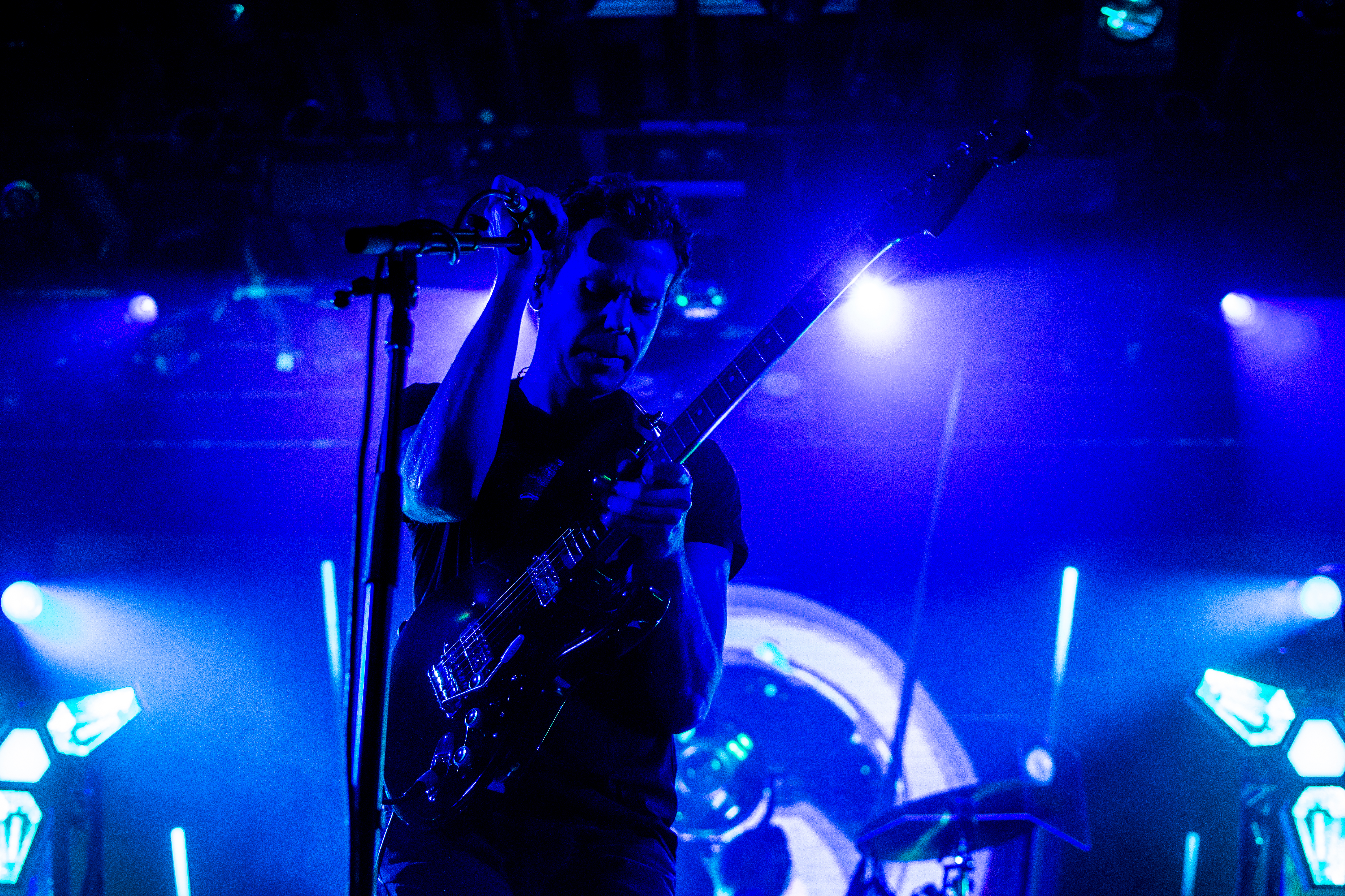 M83 performing at Commodore Ballroom, Vancouver - concert photography by Michael Caswell