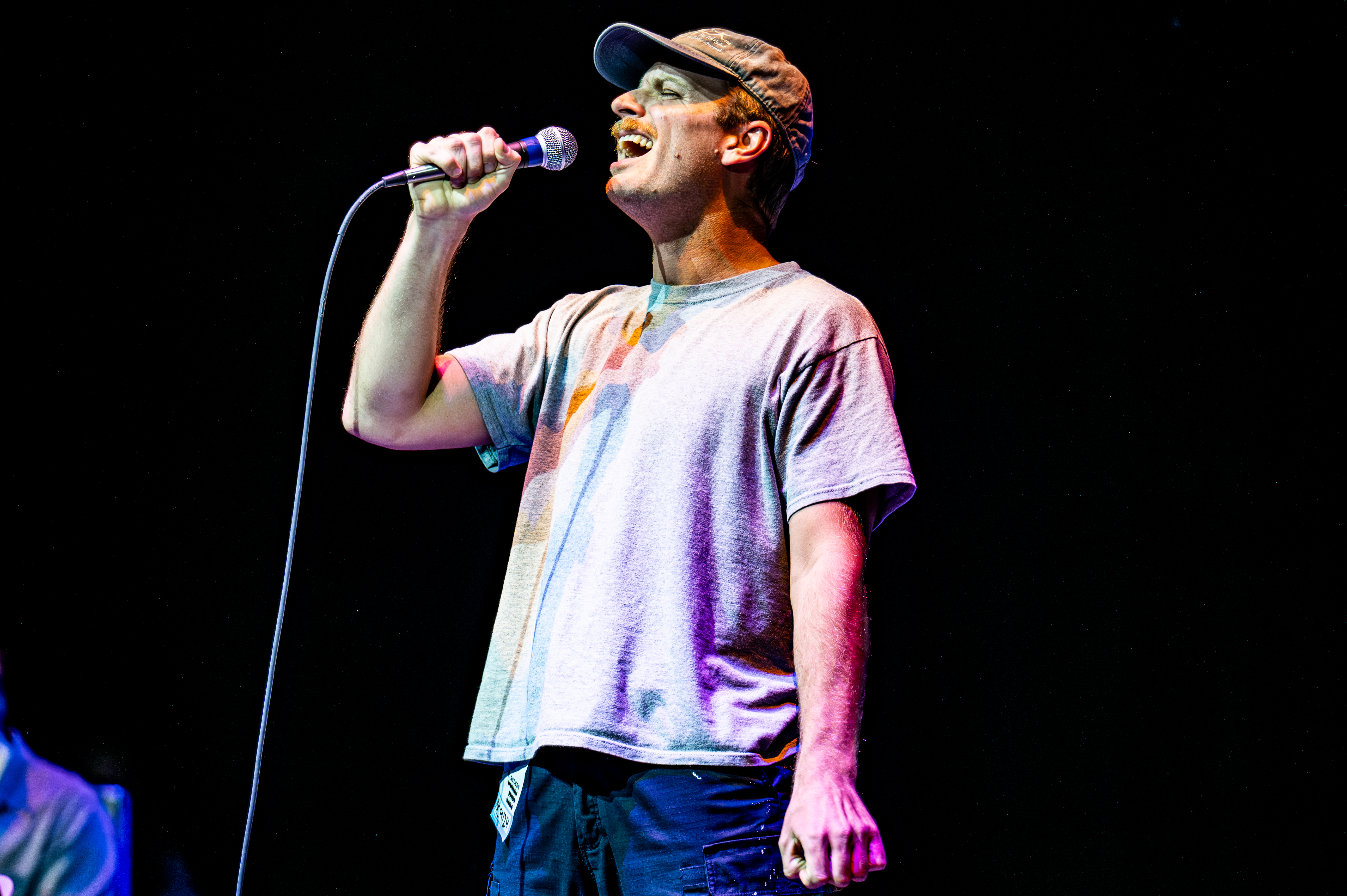 Mac DeMarco performing at Queen Elizabeth Theatre, Vancouver - concert photography by Michael Caswell