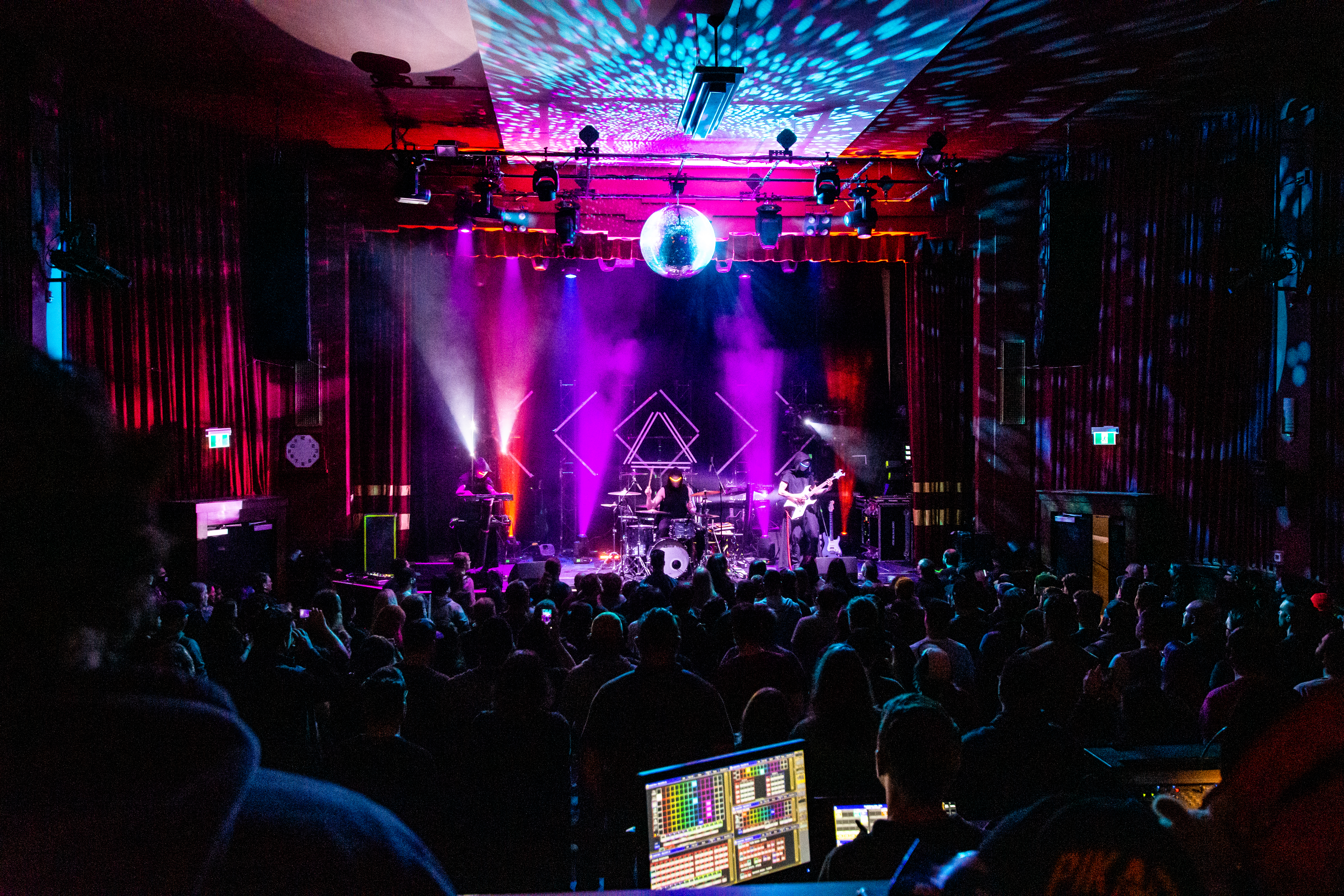 Magic Sword performing at Hollywood Theatre, Vancouver - concert photography by Michael Caswell