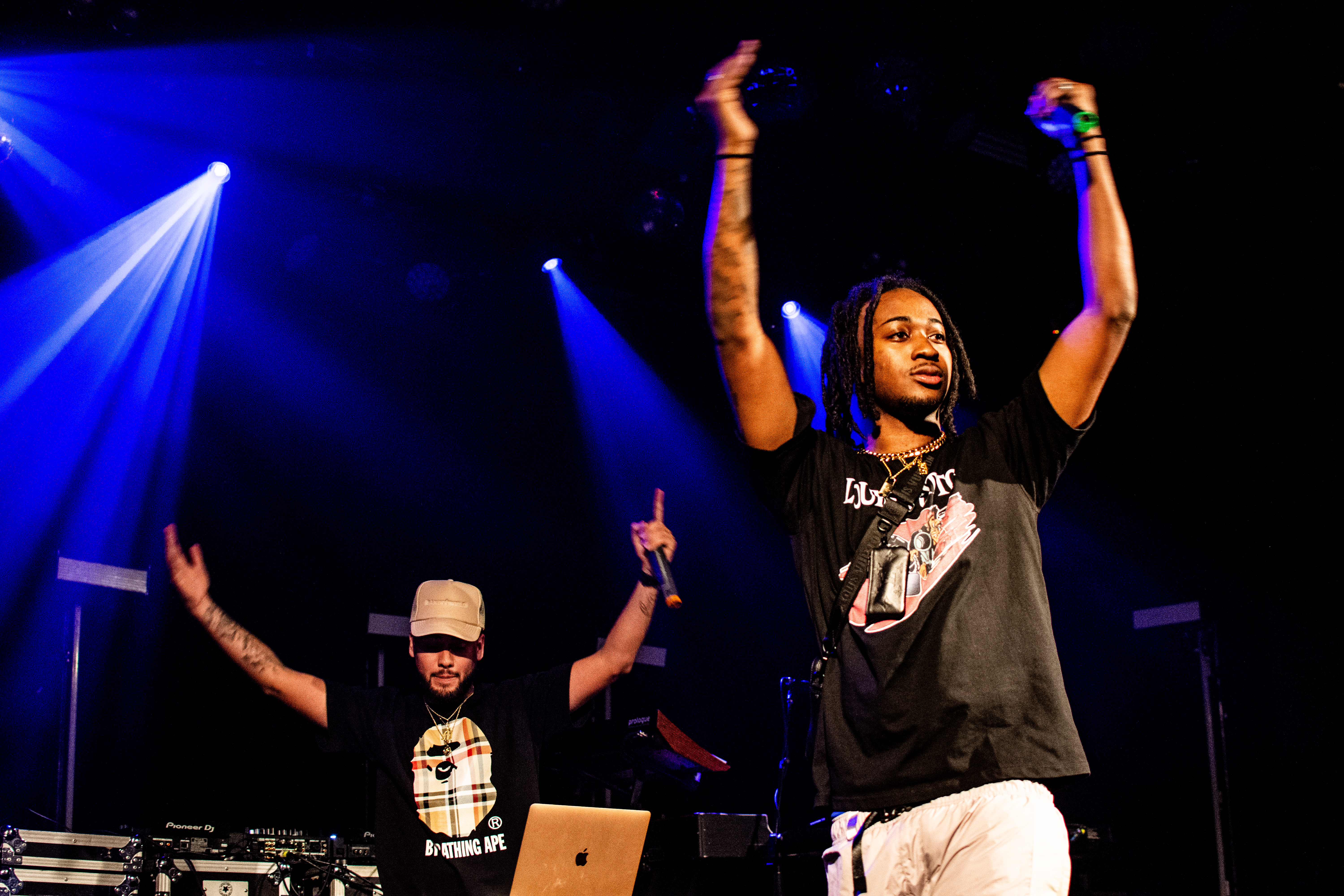 Mike Dimes performing at Commodore Ballroom, Vancouver - concert photography by Michael Caswell
