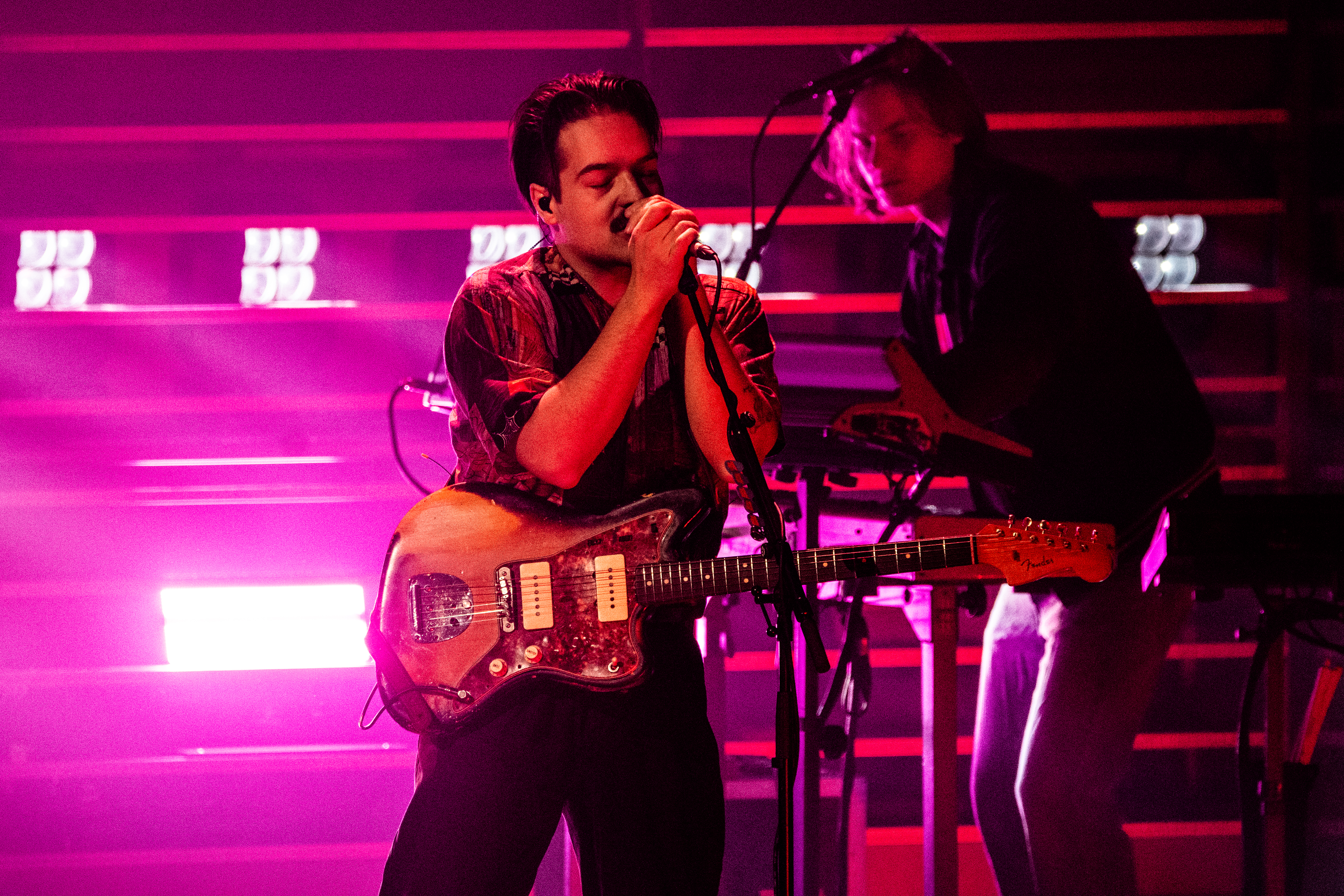Milky Chance performing at Orpheum Theatre, Vancouver - concert photography by Michael Caswell
