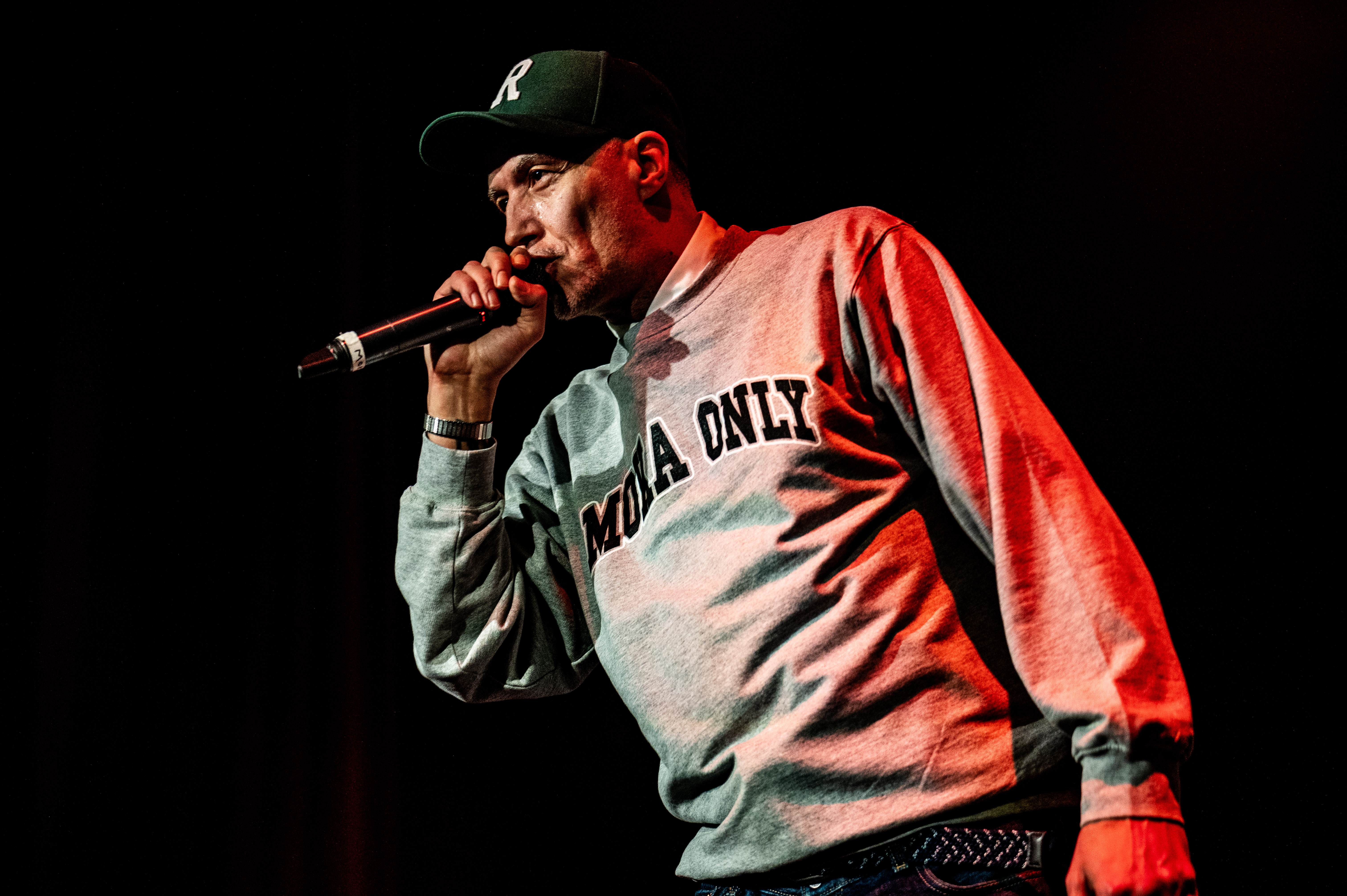Moka Only & Prevail performing at Hollywood Theatre, Vancouver - concert photography by Michael Caswell