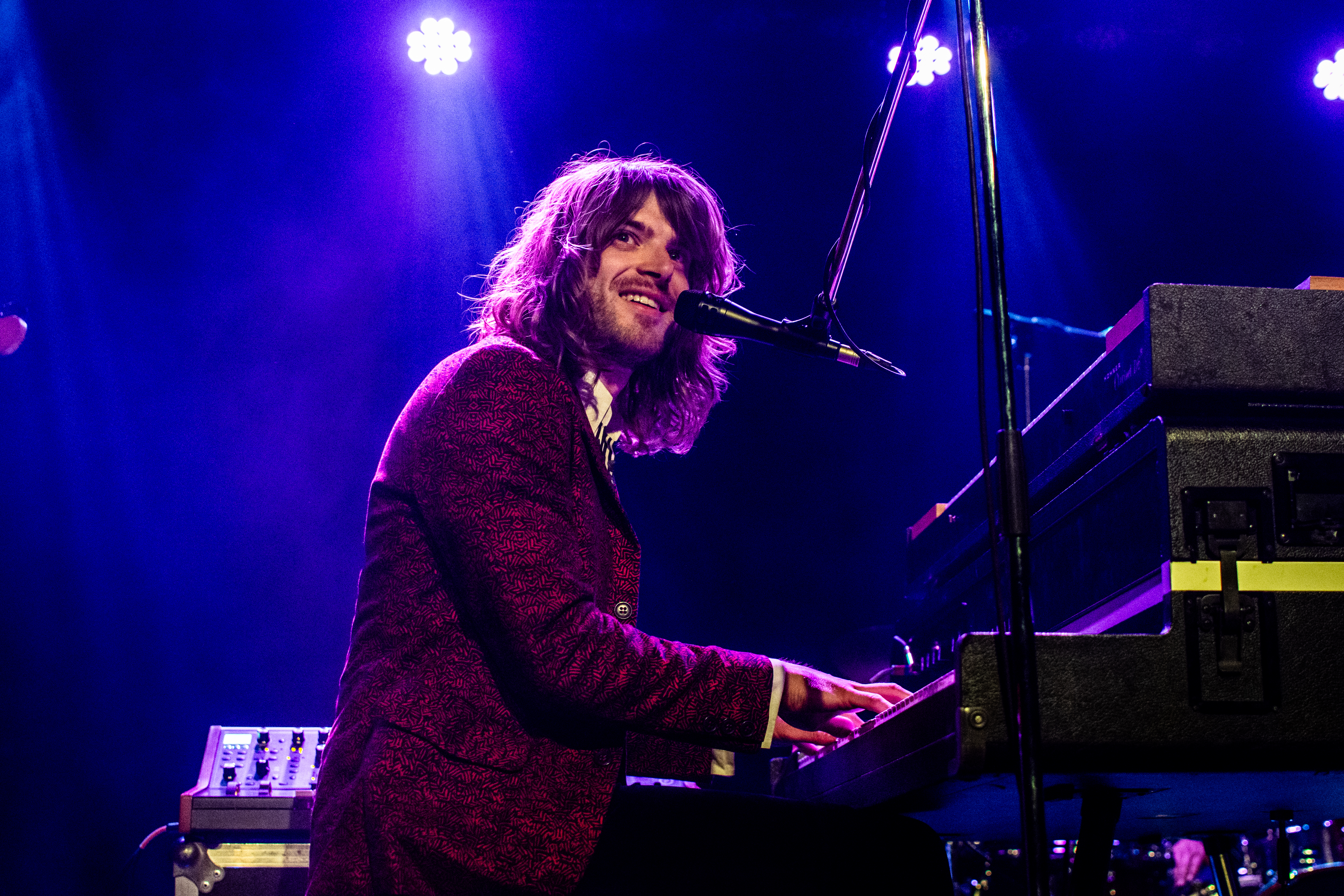 Neal Francis performing at Wise Hall, Vancouver - concert photography by Michael Caswell