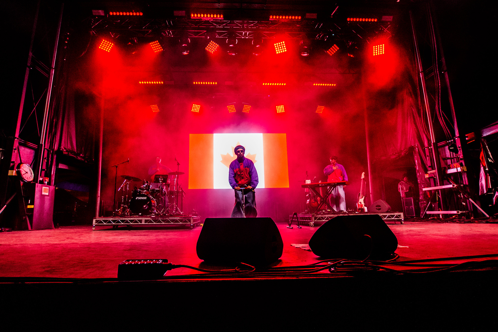 Oliver Tree performing at Rifflandia Festival, Vancouver - concert photography by Michael Caswell