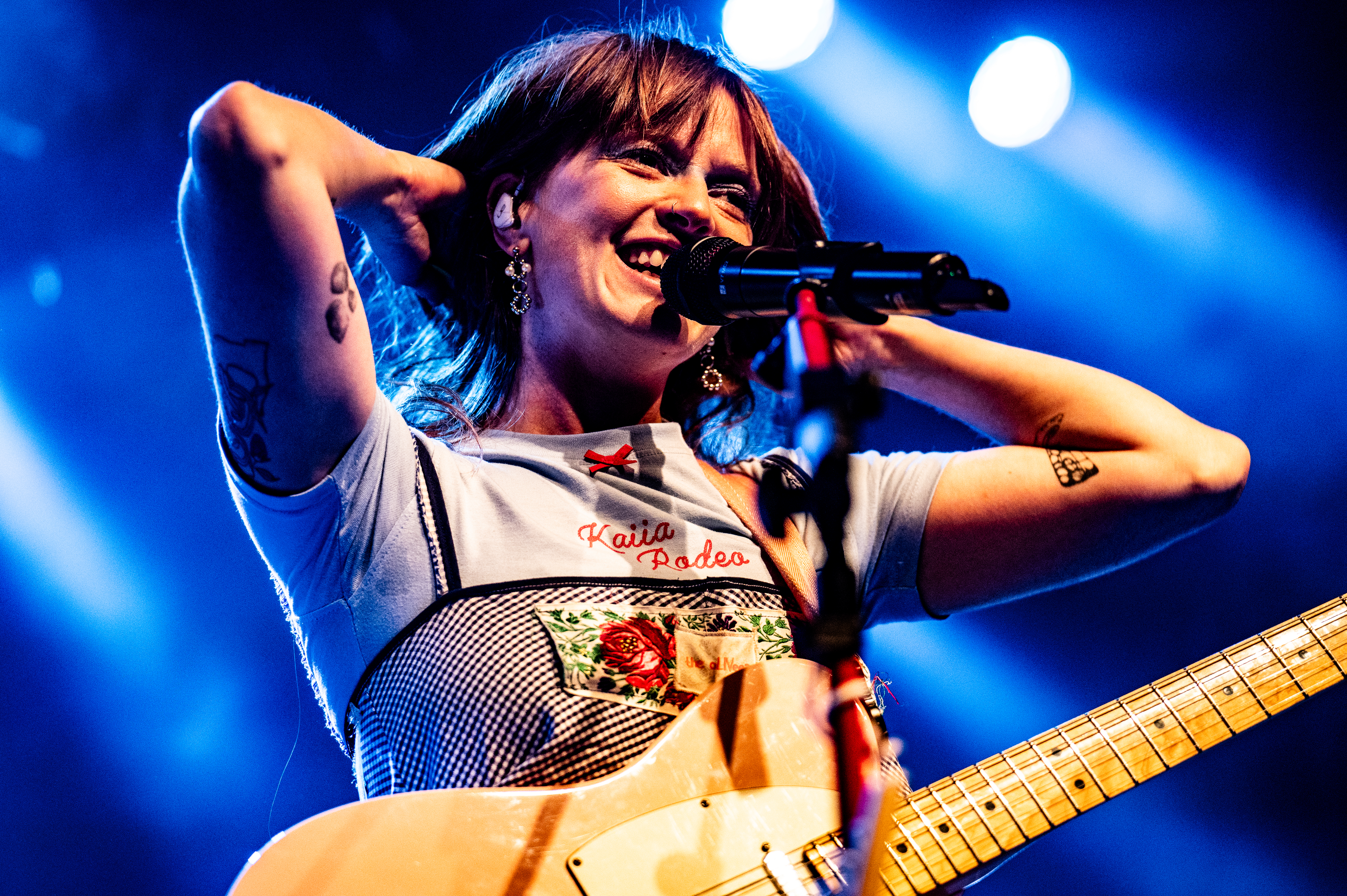 Orla Gartland performing at Commodore Ballroom, Vancouver - concert photography by Michael Caswell