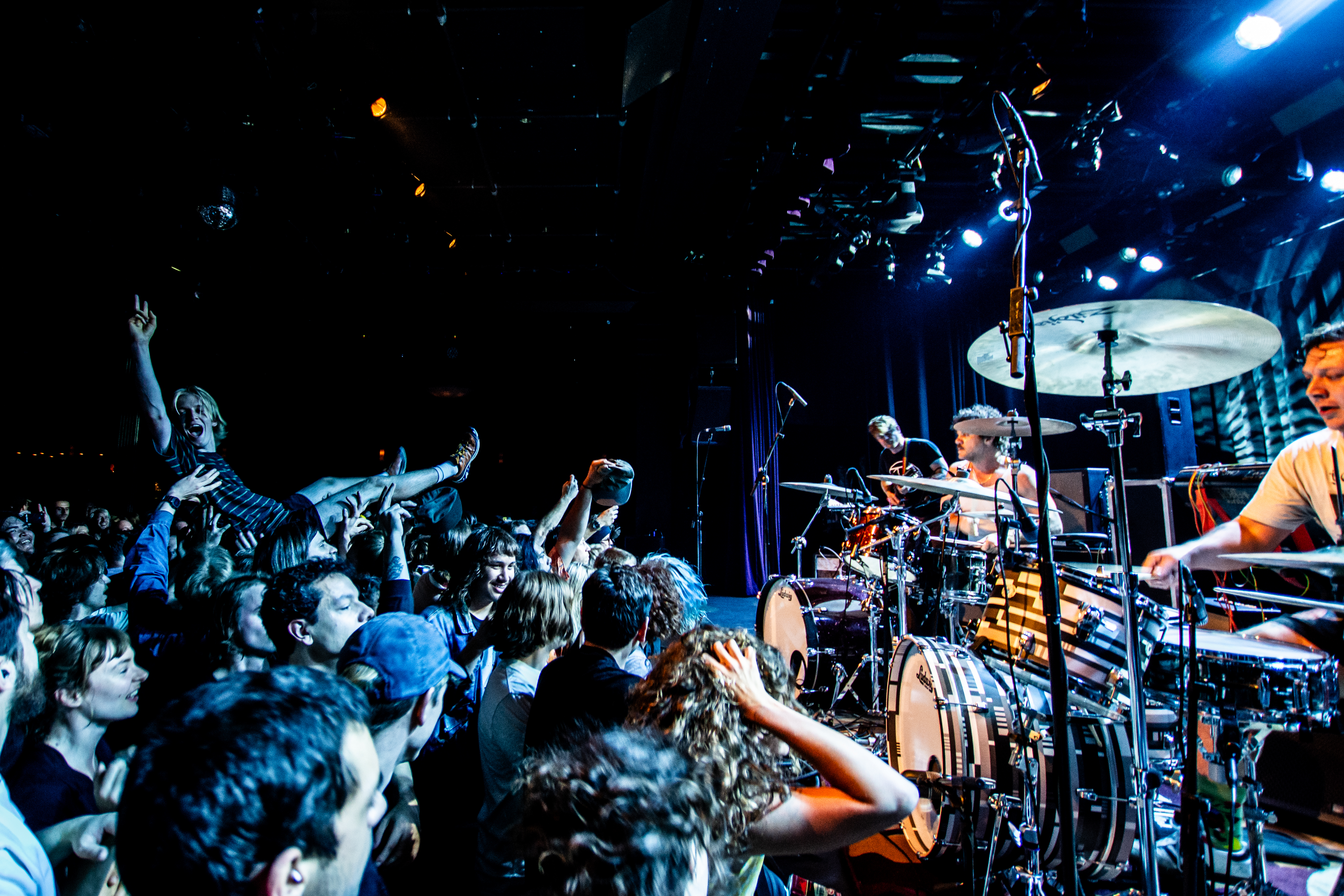 Osees performing at Commodore Ballroom, Vancouver - concert photography by Michael Caswell