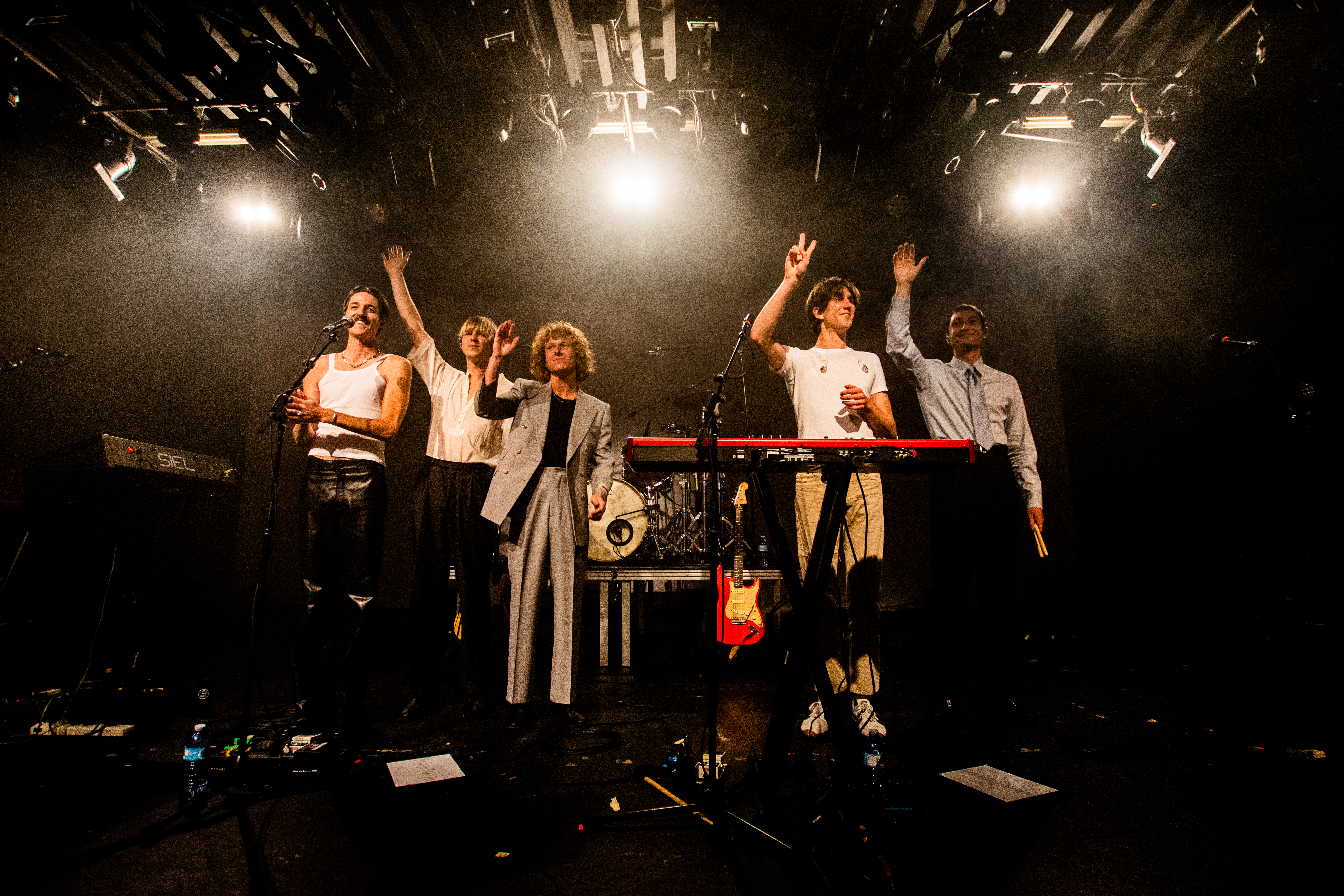 Parcels performing at Commodore Ballroom, Vancouver - concert photography by Michael Caswell