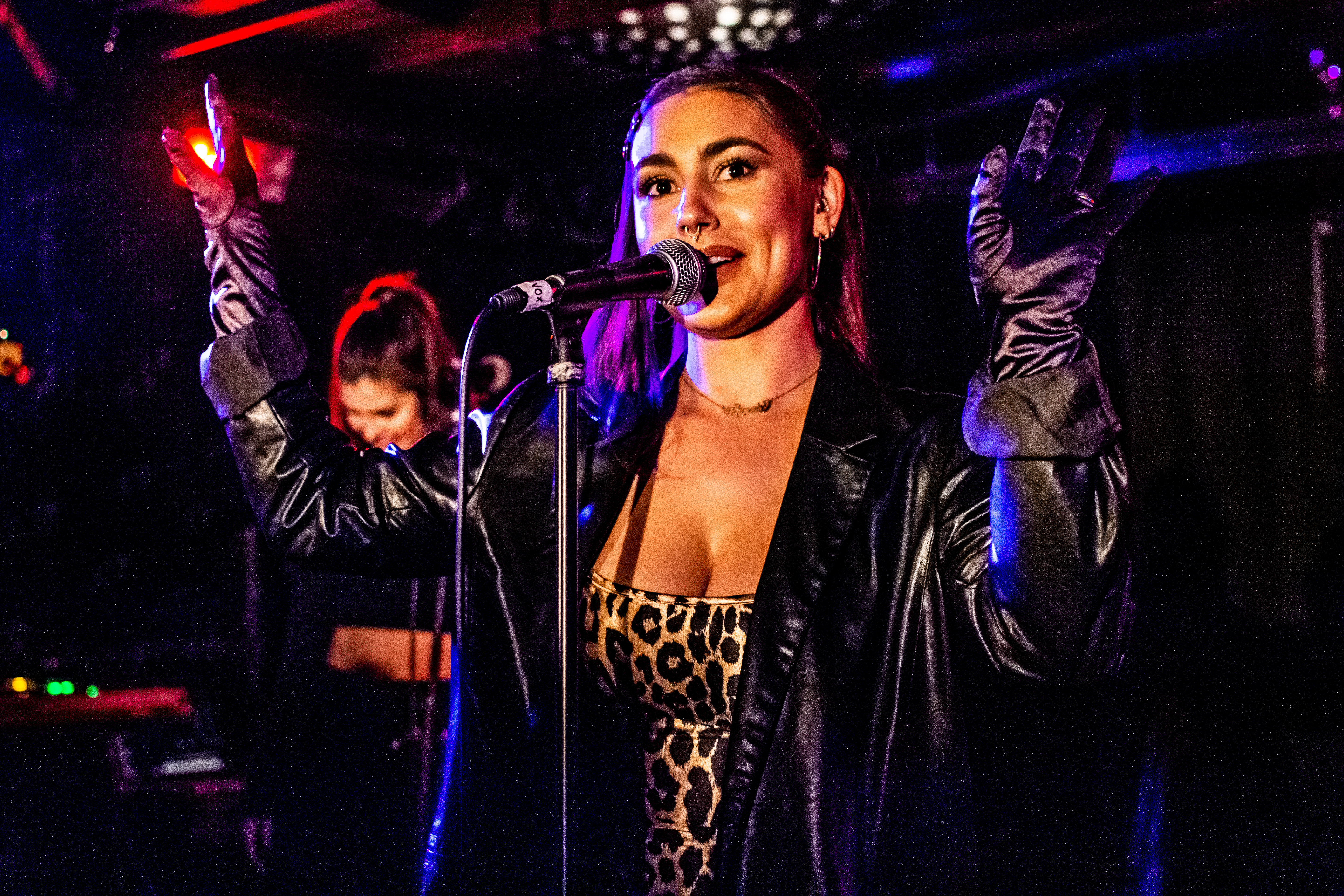 Phoenix Lauren performing at Biltmore Cabaret, Vancouver - concert photography by Michael Caswell