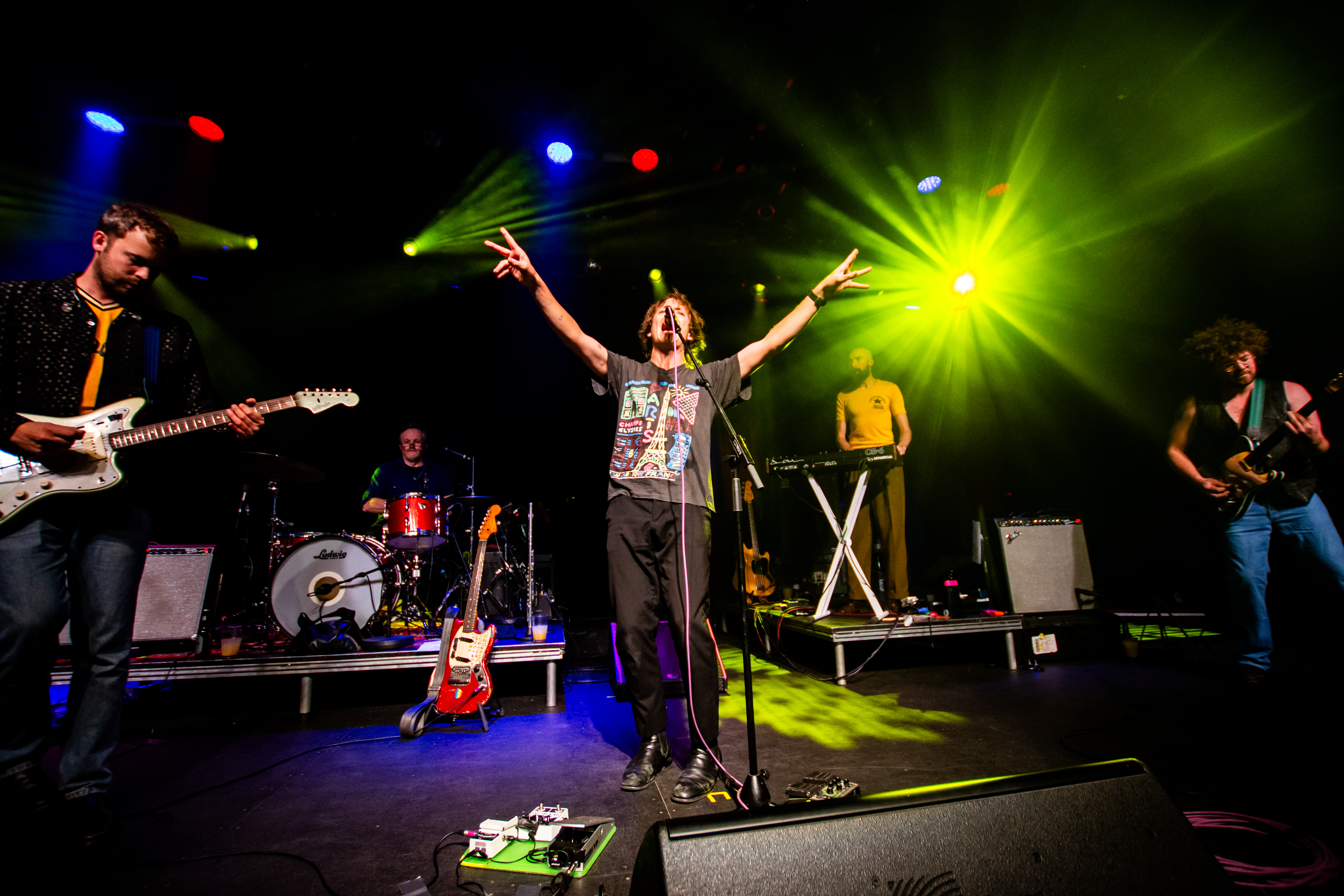 Pond performing at Commodore Ballroom, Vancouver - concert photography by Michael Caswell