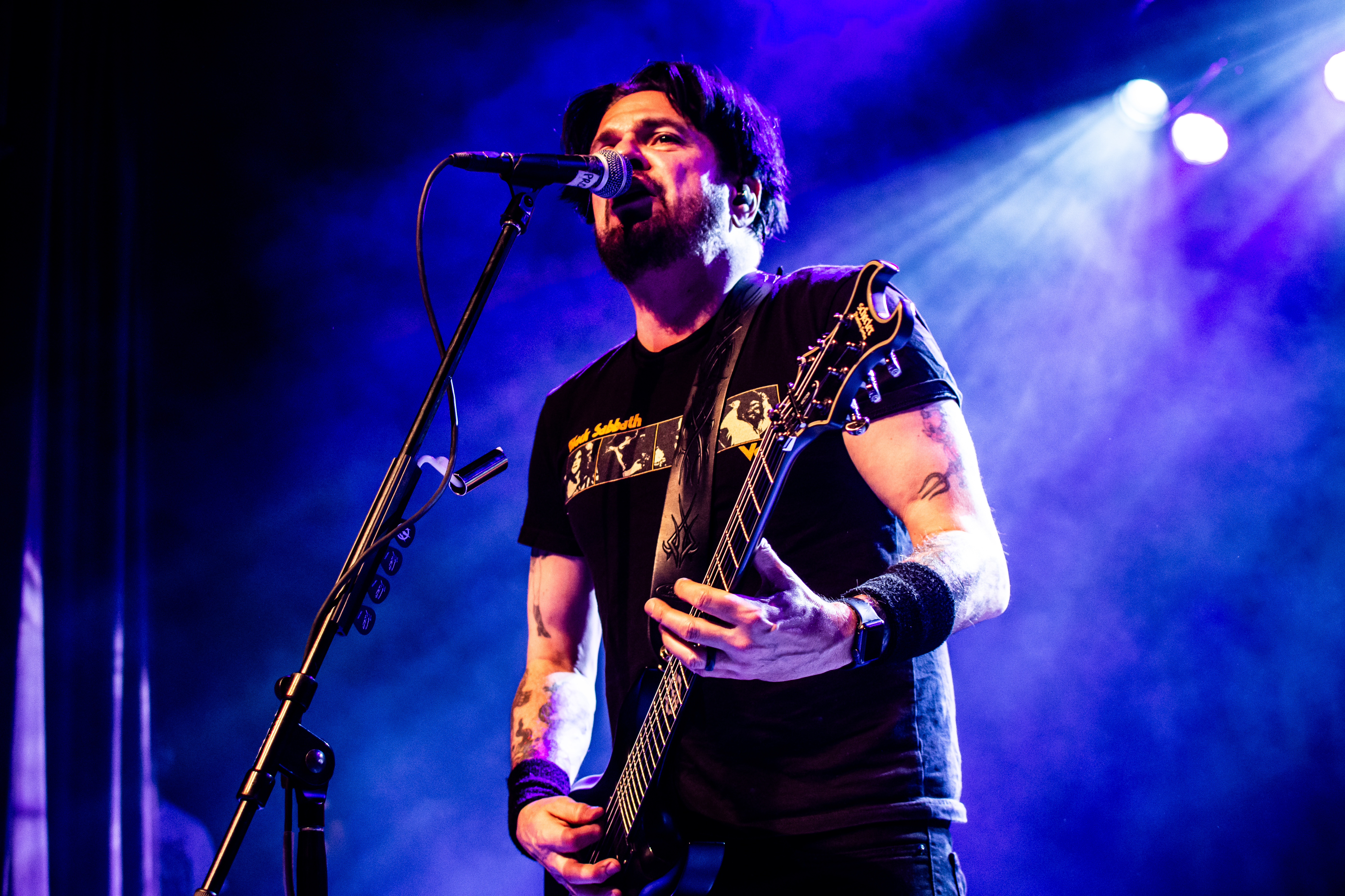 Prong performing at Commodore Ballroom, Vancouver - concert photography by Michael Caswell