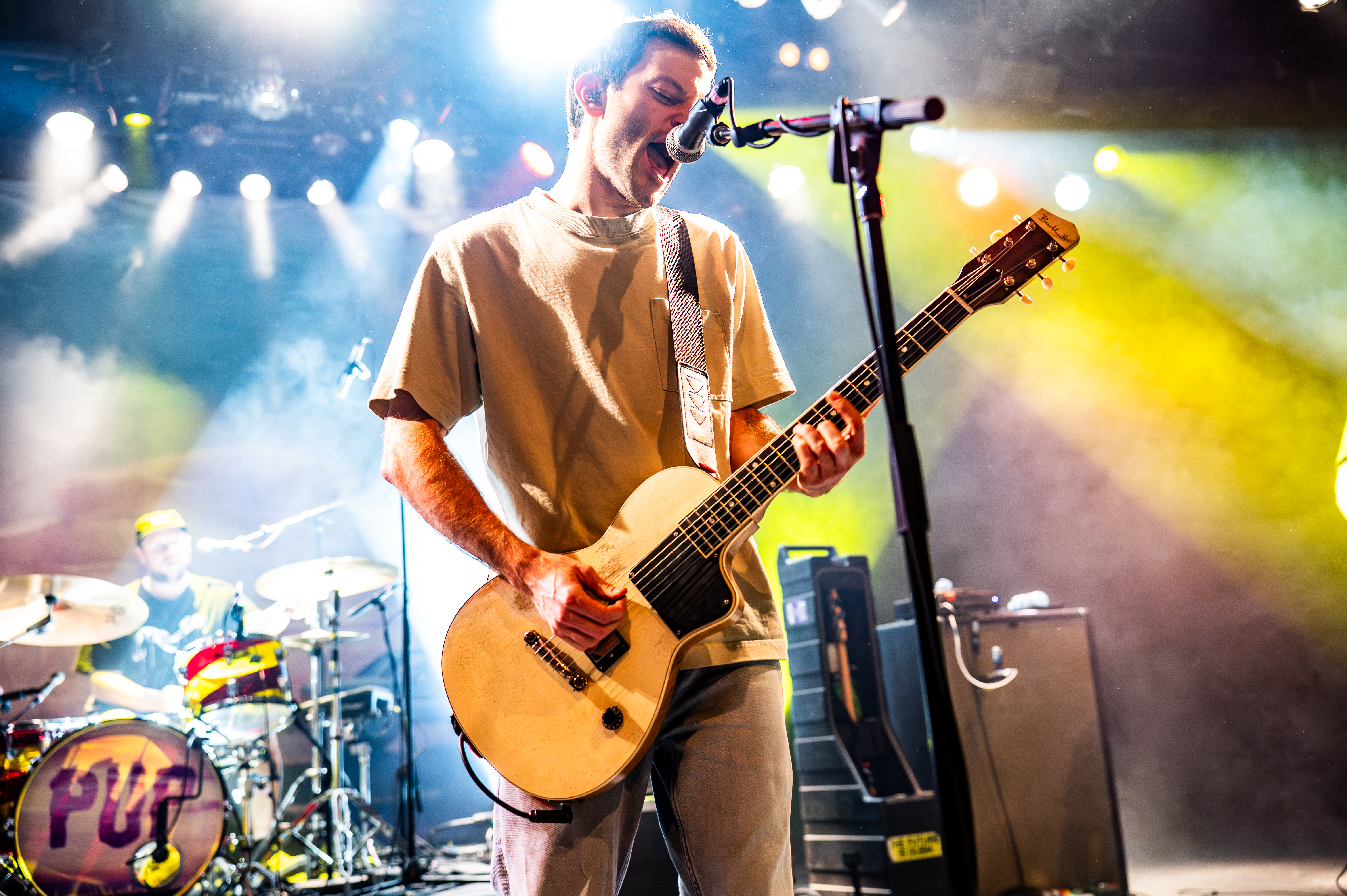 PUP performing at Commodore Ballroom, Vancouver - concert photography by Michael Caswell