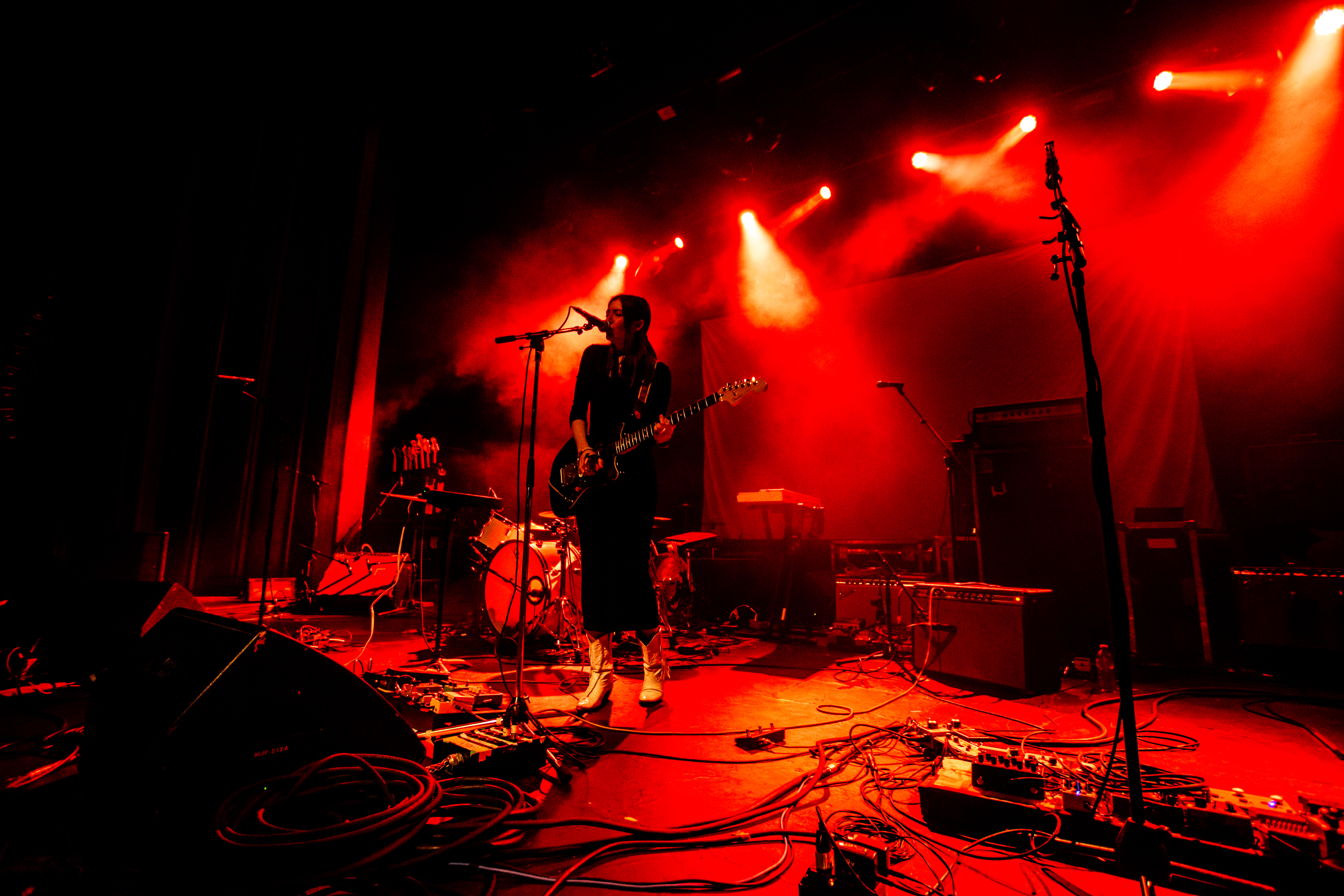 Queen Kwong performing at Vogue Theatre, Vancouver - concert photography by Michael Caswell