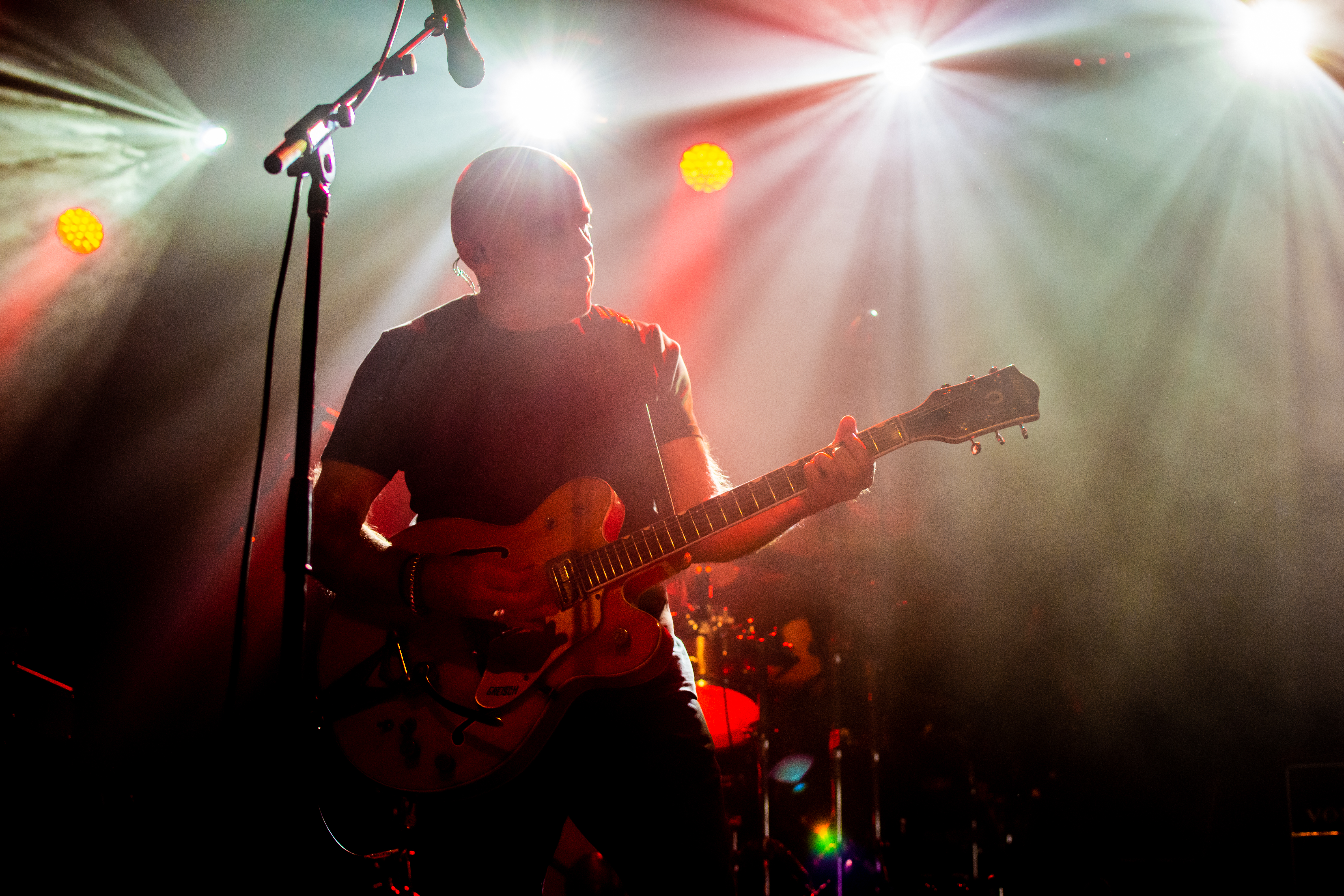 Ride performing at Commodore Ballroom, Vancouver - concert photography by Michael Caswell