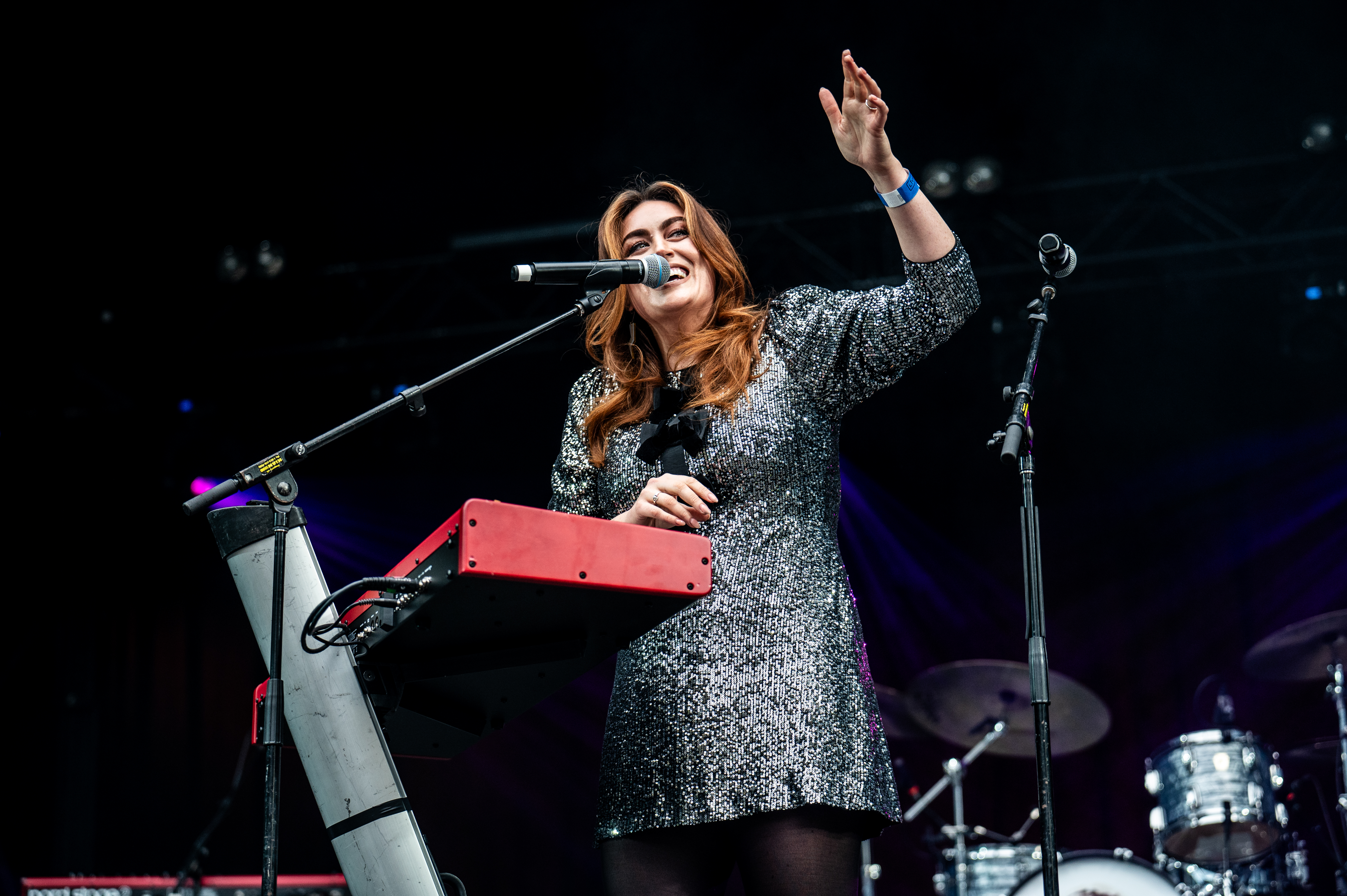 Róisín O performing at Malkin Bowl, Vancouver - concert photography by Michael Caswell
