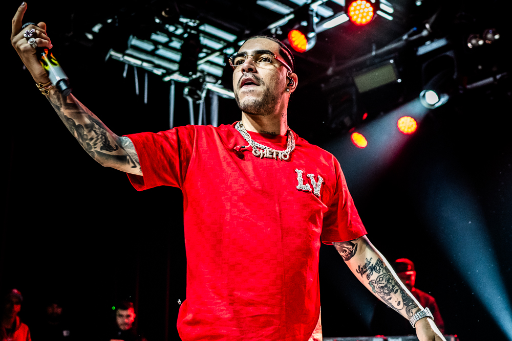 Ryan Castro performing at Commodore Ballroom, Vancouver - concert photography by Michael Caswell