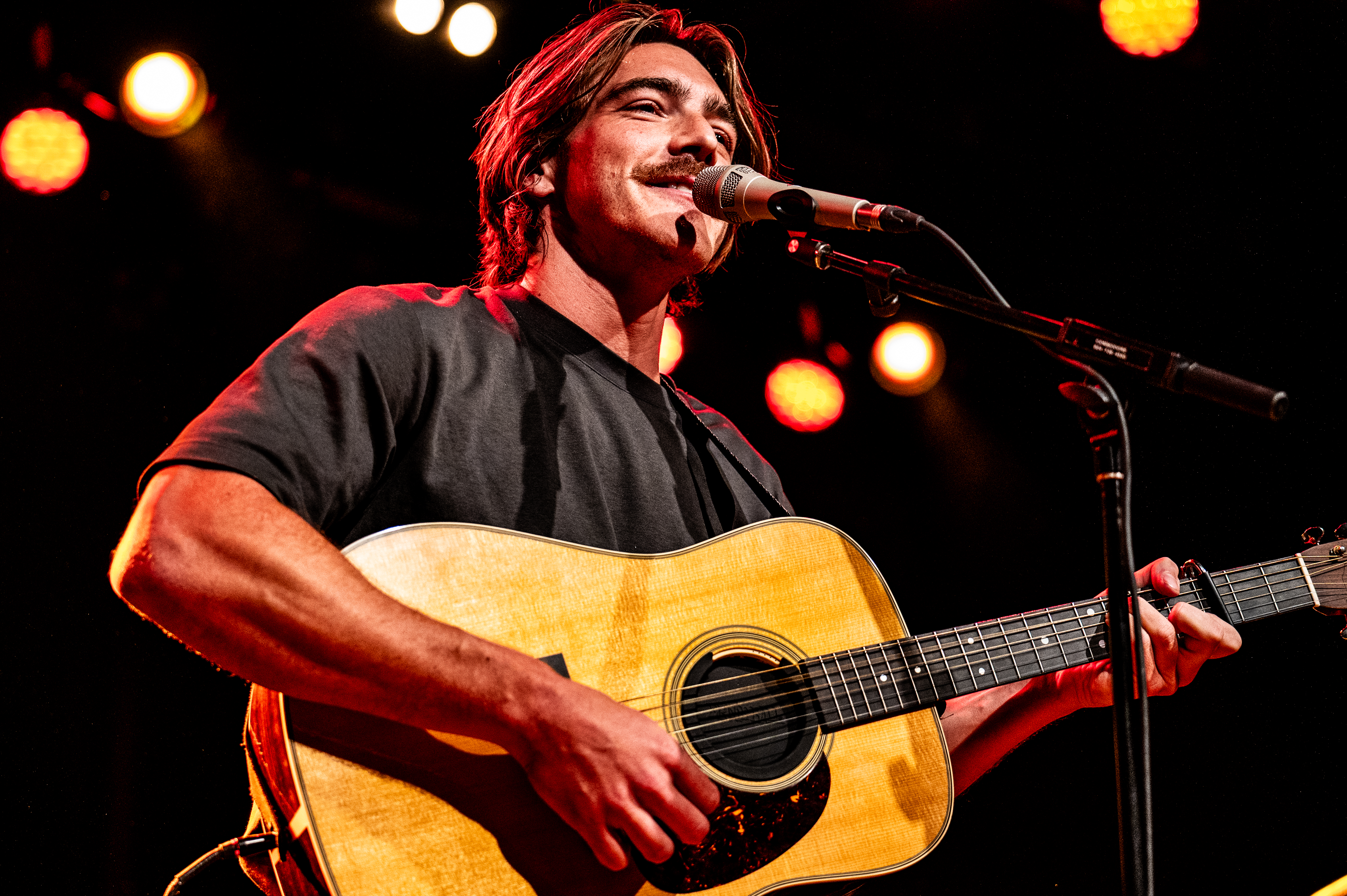 Ryan Harris performing at Commodore Ballroom, Vancouver - concert photography by Michael Caswell