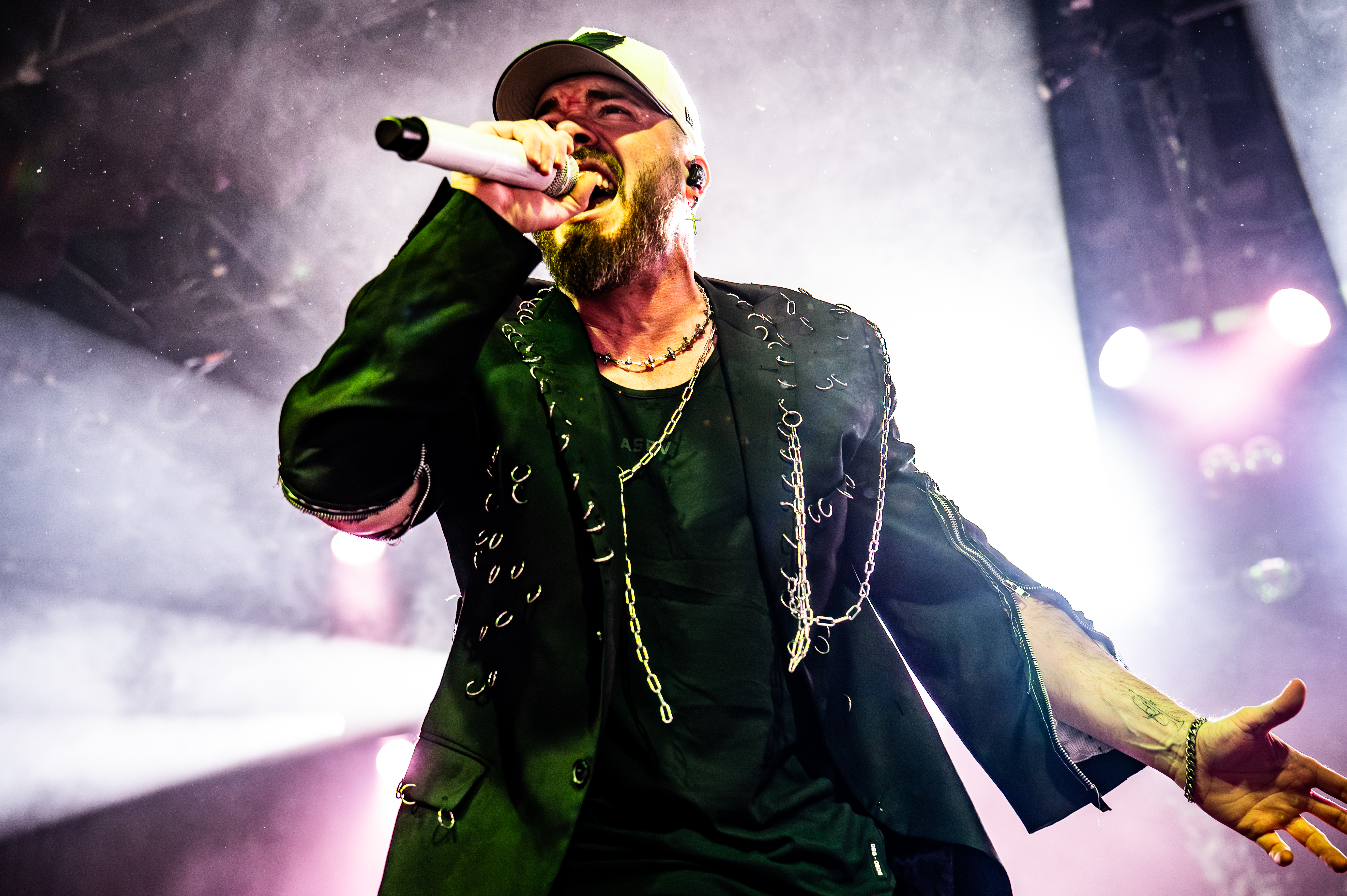 Set It Off performing at Commodore Ballroom, Vancouver - concert photography by Michael Caswell