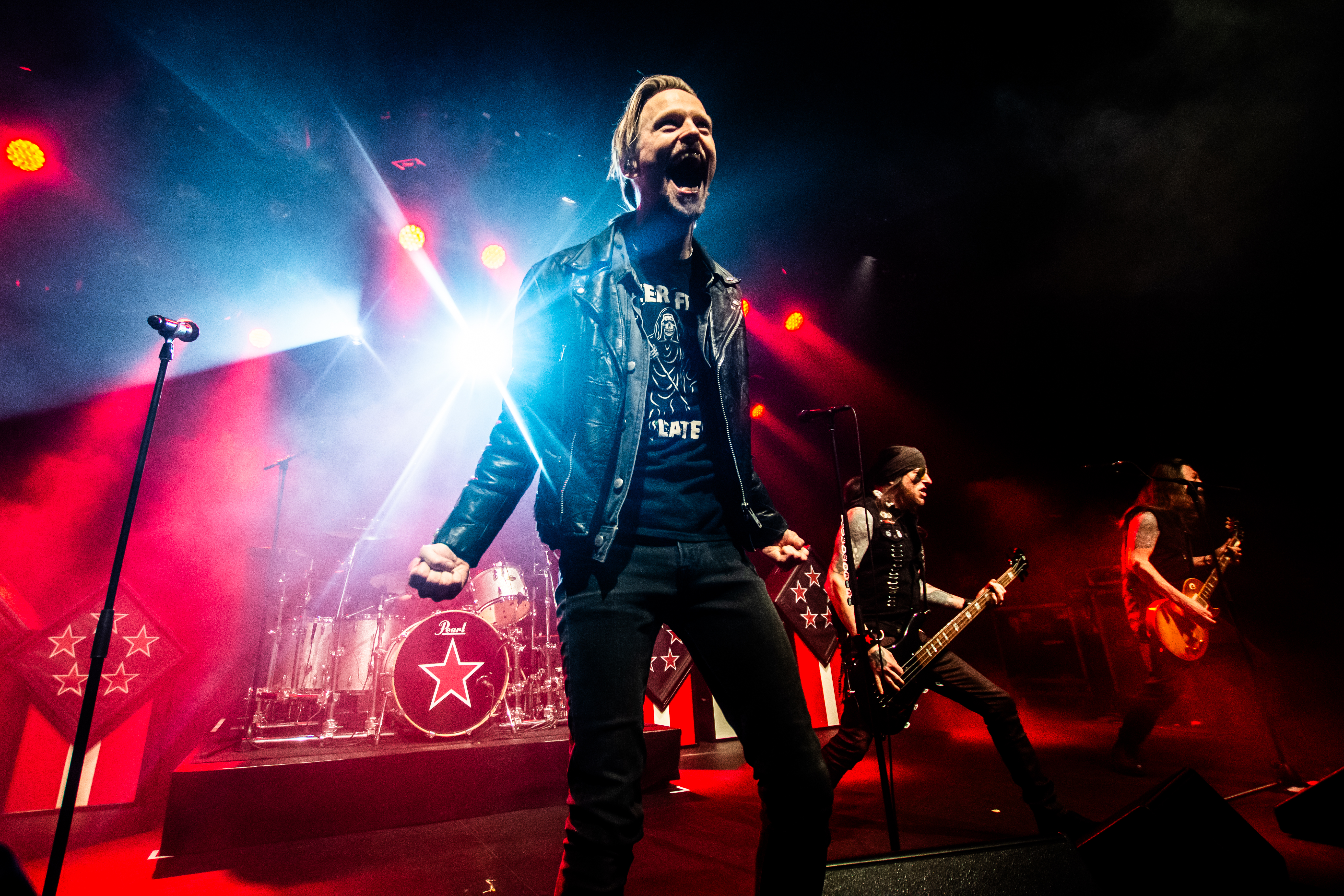 Skid Row performing at Commodore Ballroom, Vancouver - concert photography by Michael Caswell