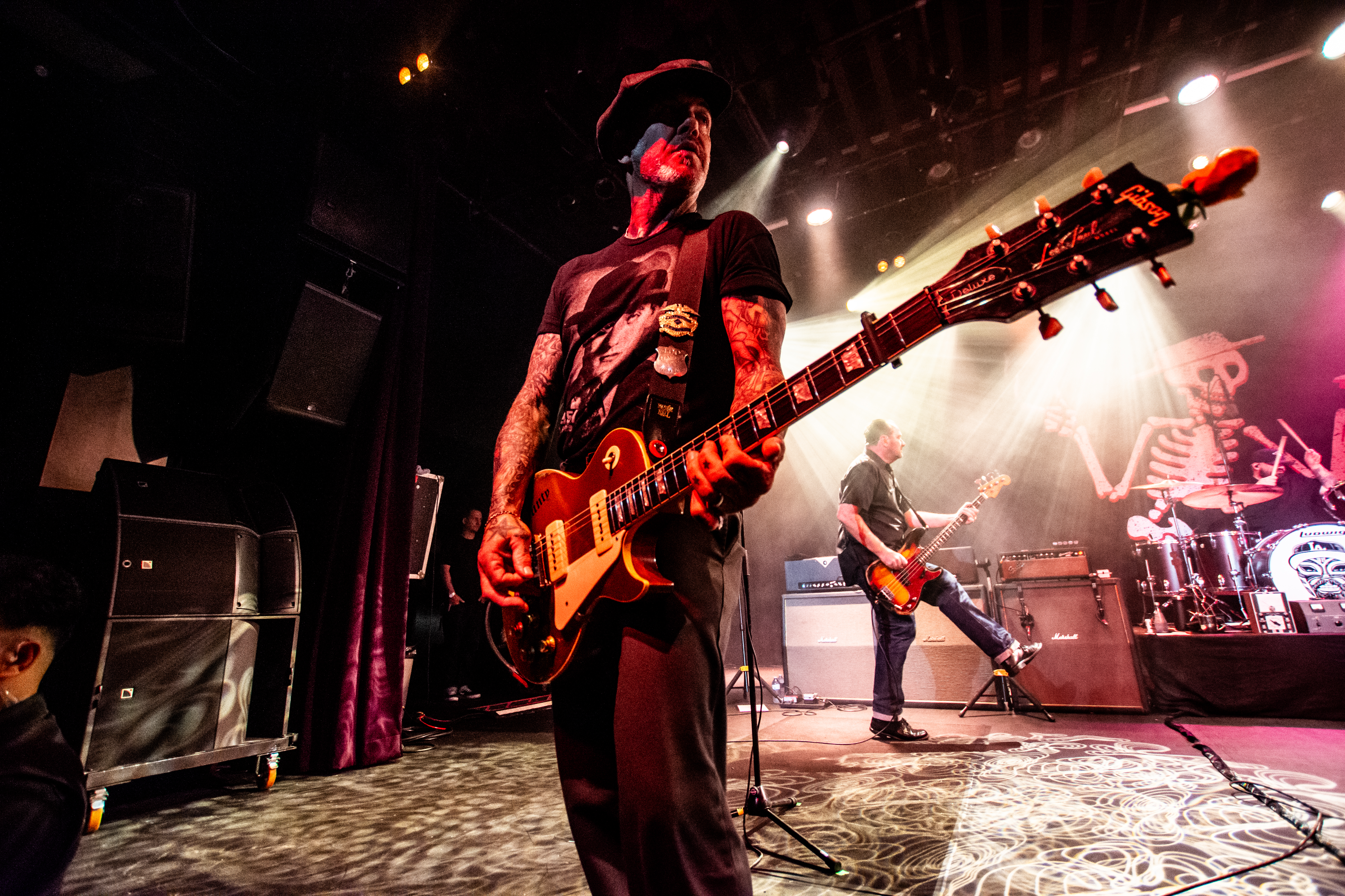 Social Distortion performing at Commodore Ballroom, Vancouver - concert photography by Michael Caswell