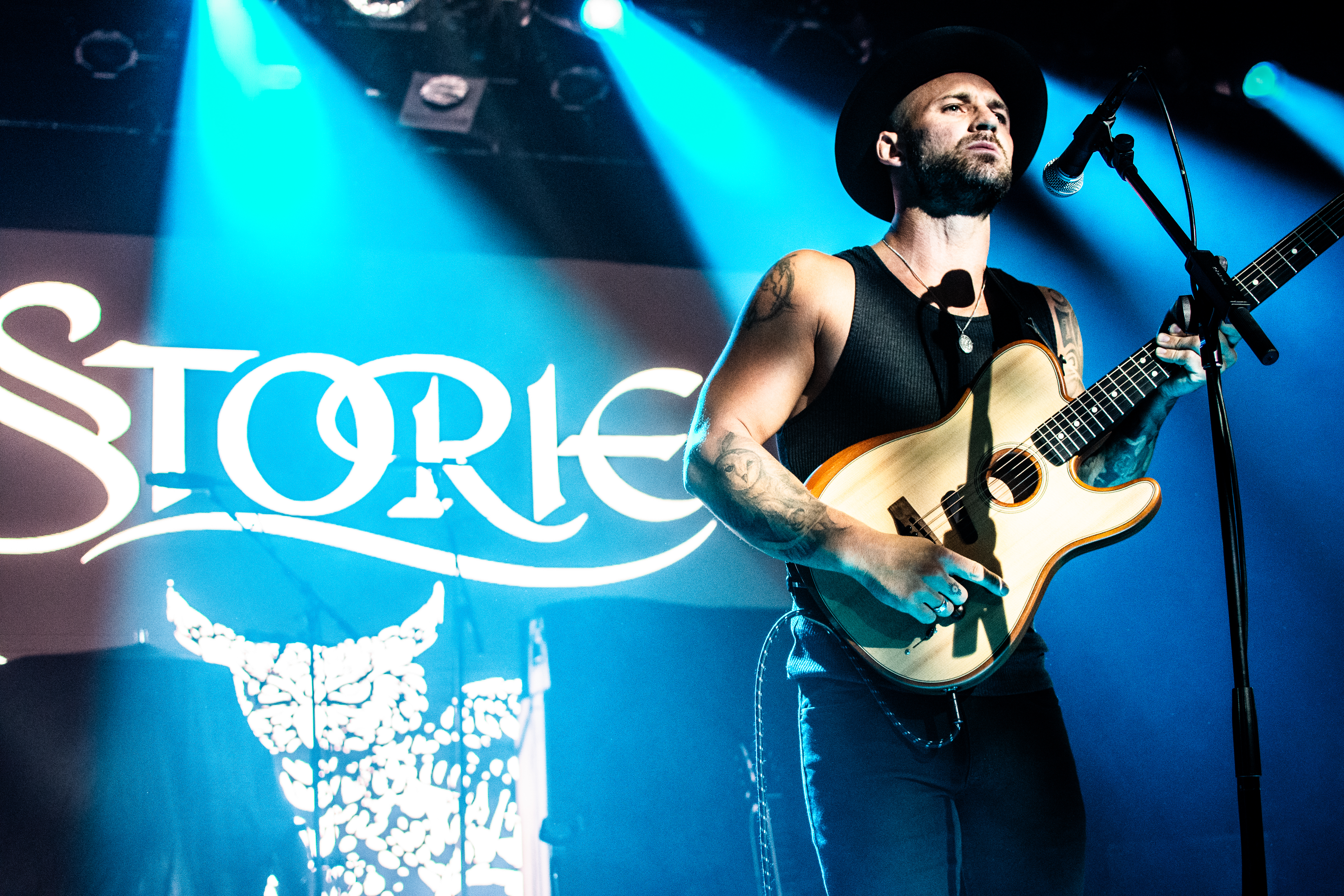 Storie performing at Commodore Ballroom, Vancouver - concert photography by Michael Caswell