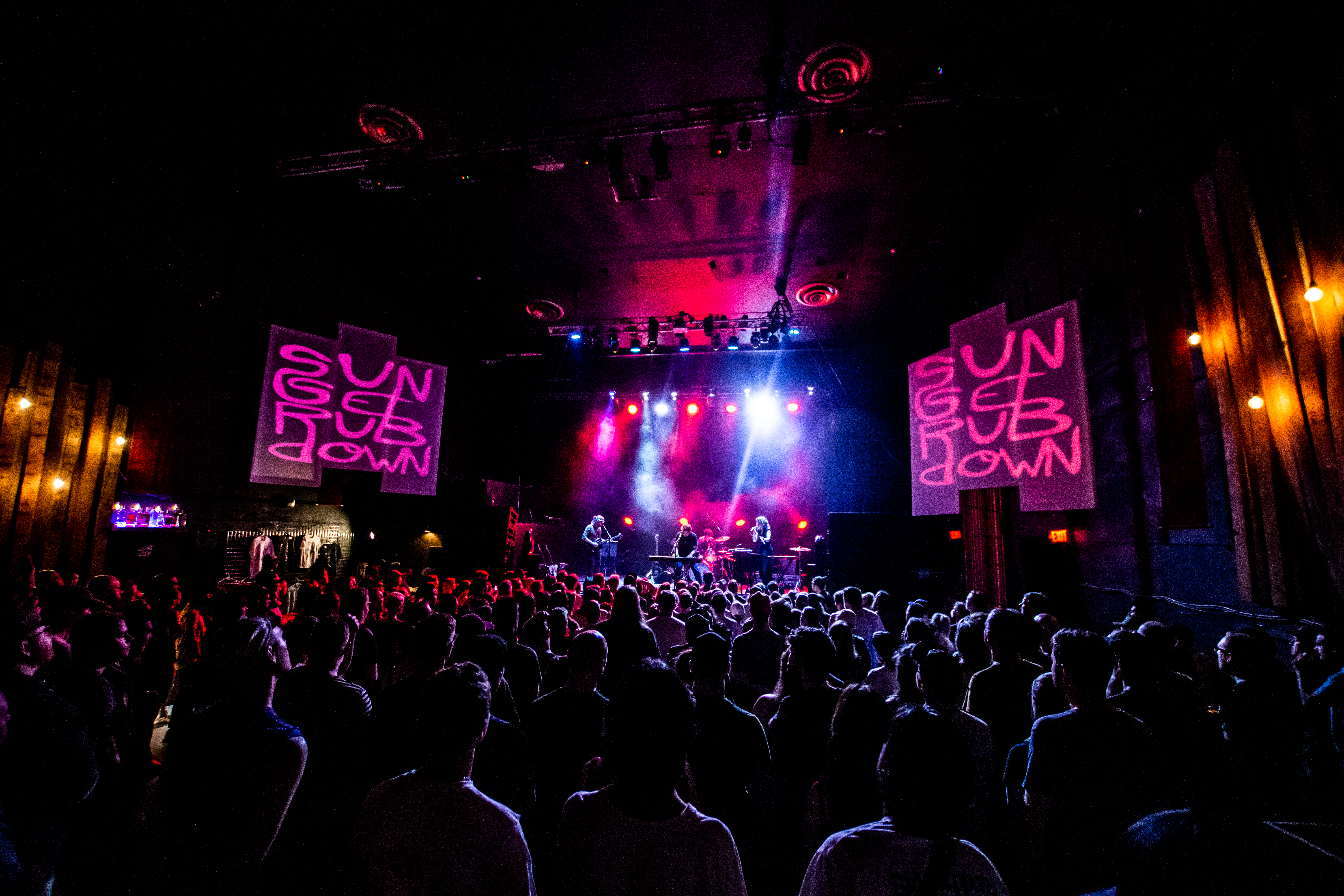 Sunset Rubdown performing at Rickshaw Theatre, Vancouver - concert photography by Michael Caswell