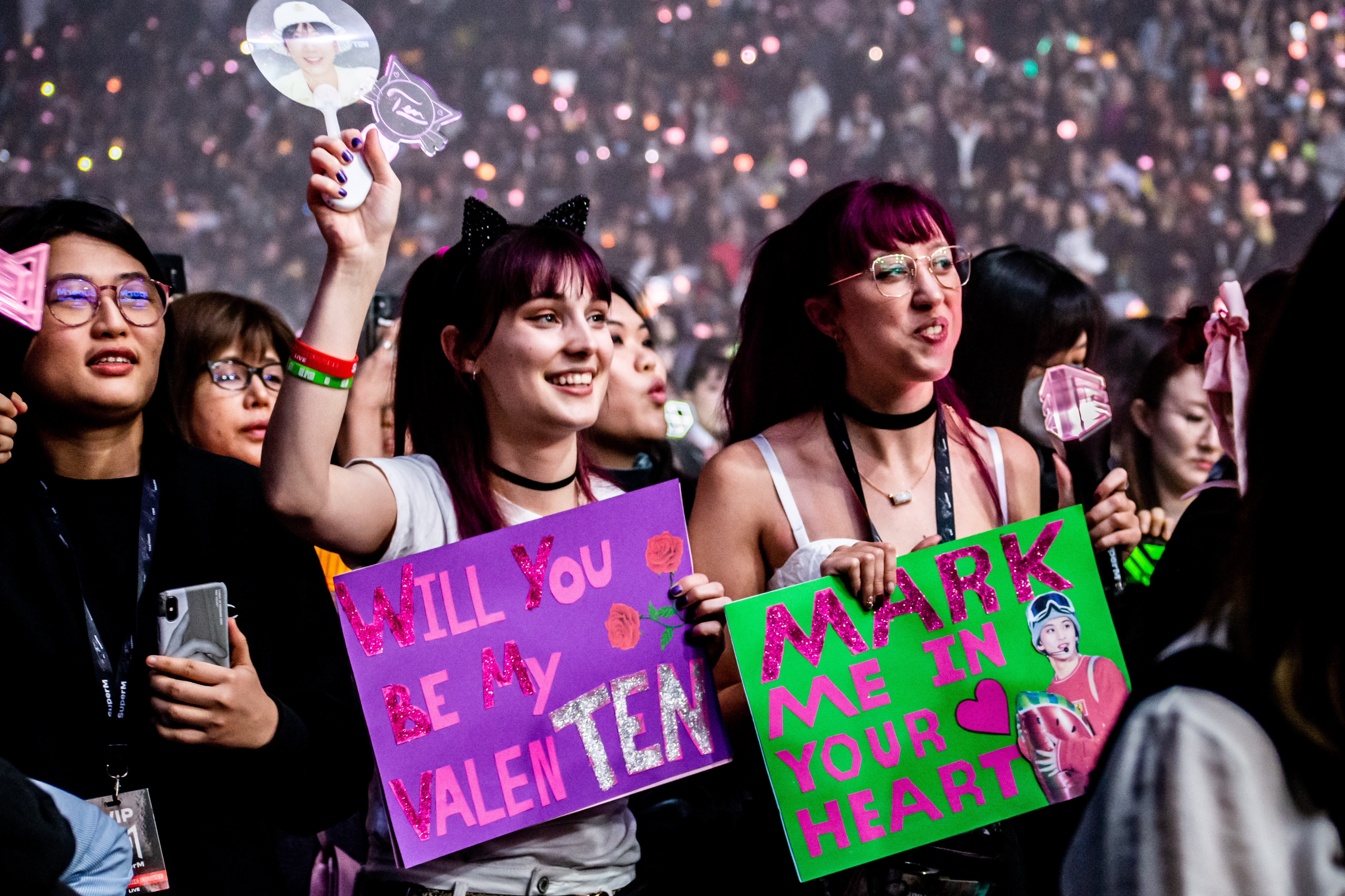 SuperM performing at Rogers Arena, Vancouver - concert photography by Michael Caswell