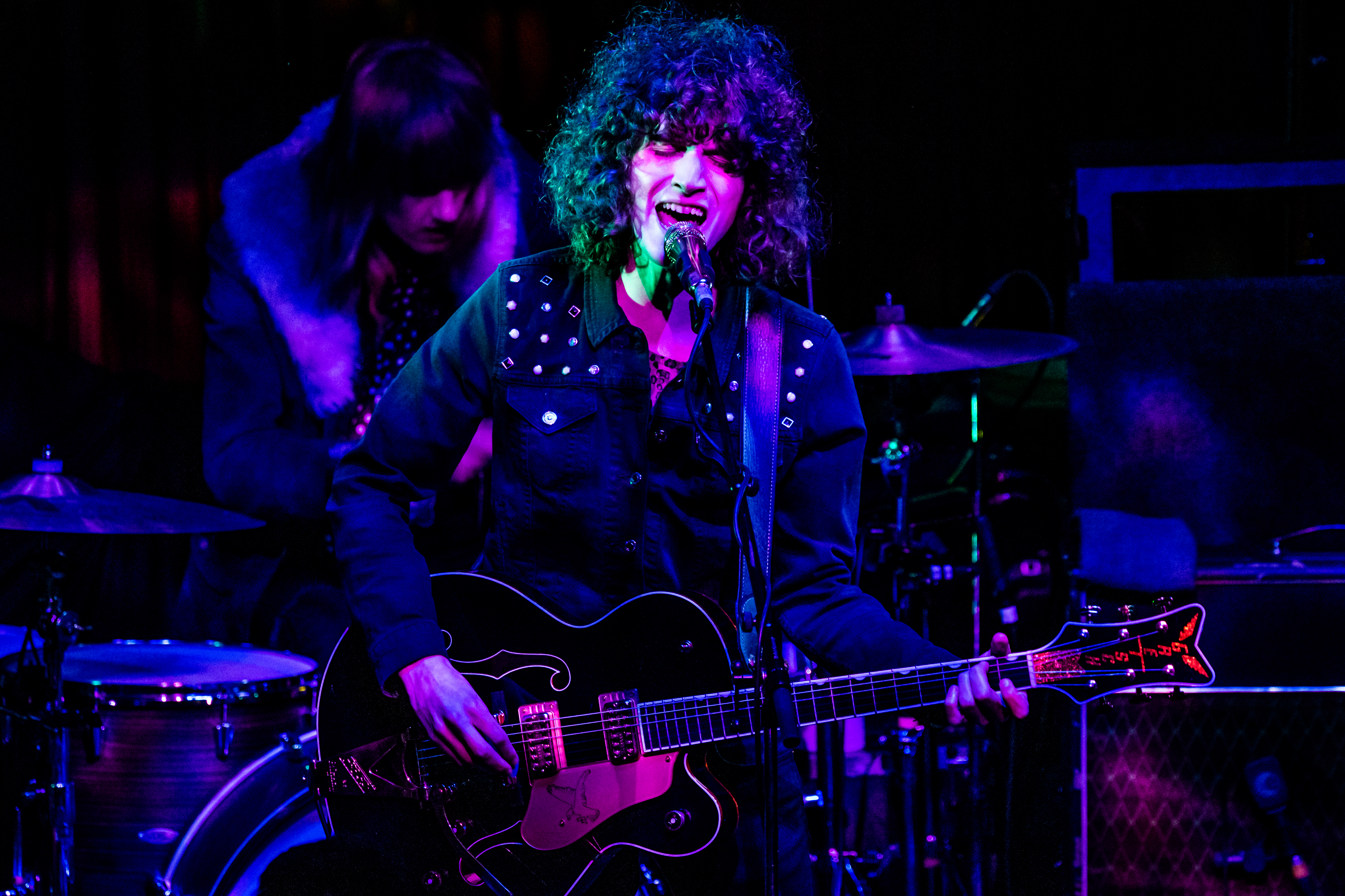 Temples performing at Fox Cabaret, Vancouver - concert photography by Michael Caswell