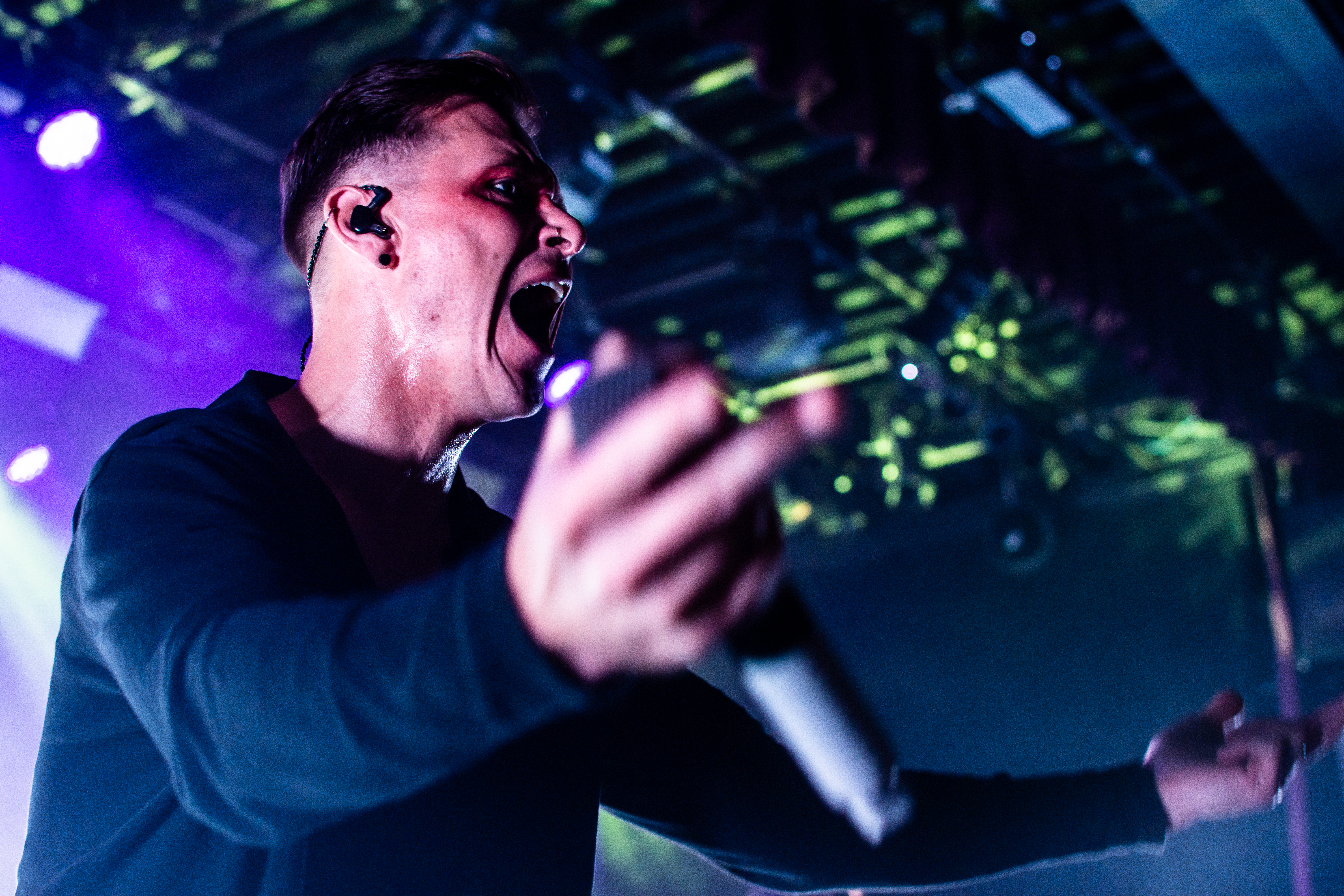 TesseracT performing at Commodore Ballroom, Vancouver - concert photography by Michael Caswell