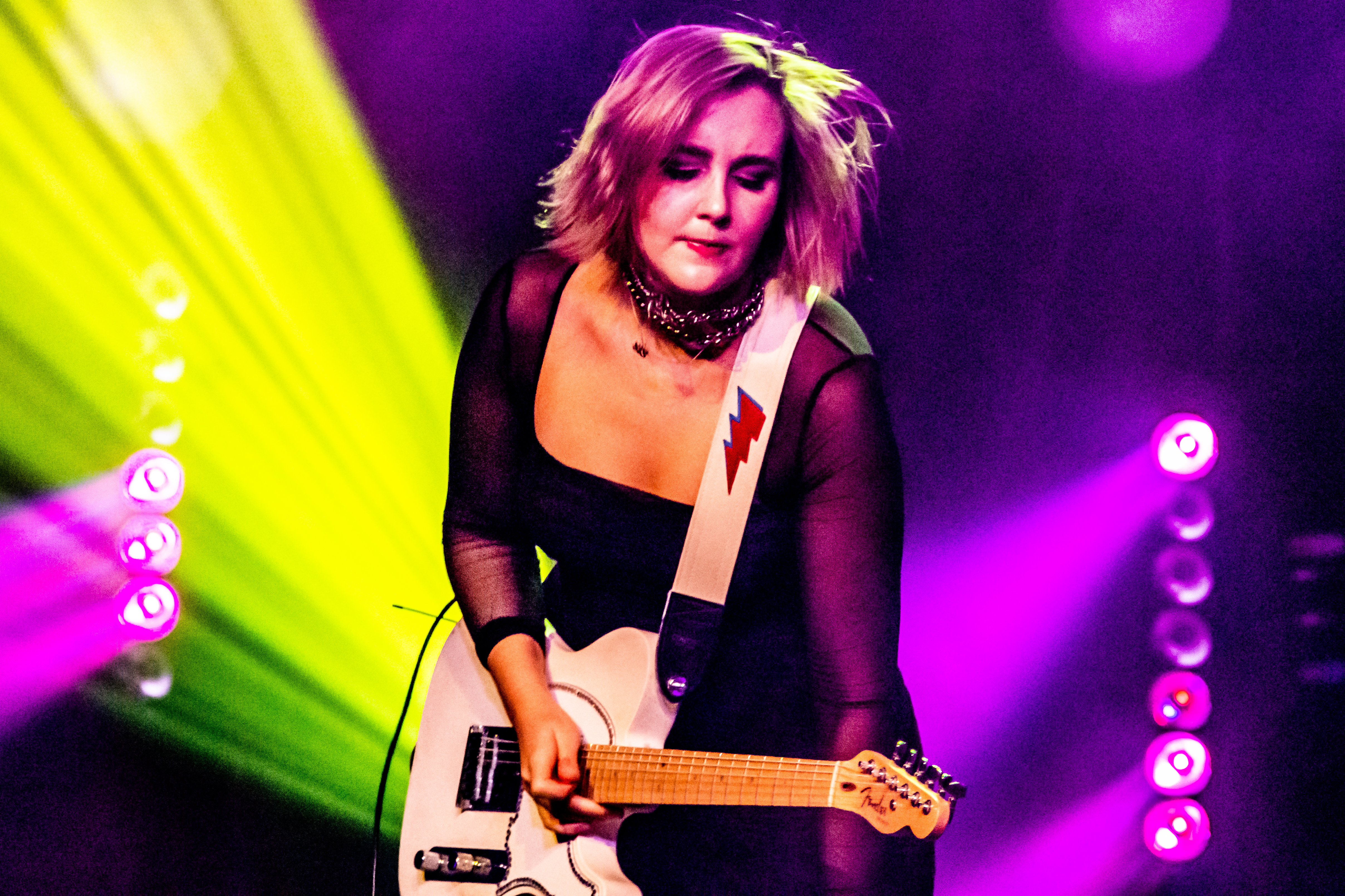 The Beaches performing at Commodore Ballroom, Vancouver - concert photography by Michael Caswell