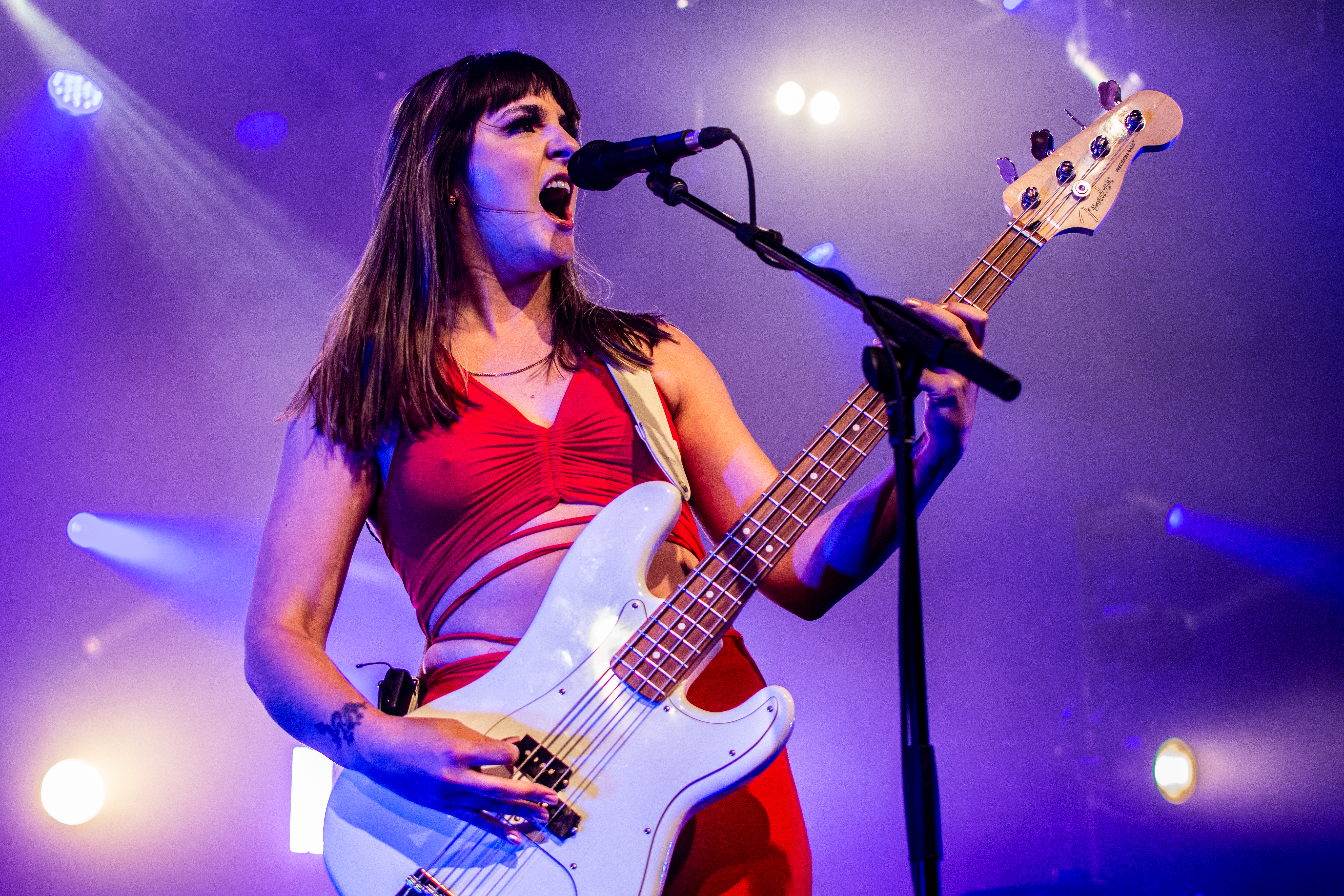 The Beaches performing at Commodore Ballroom, Vancouver - concert photography by Michael Caswell