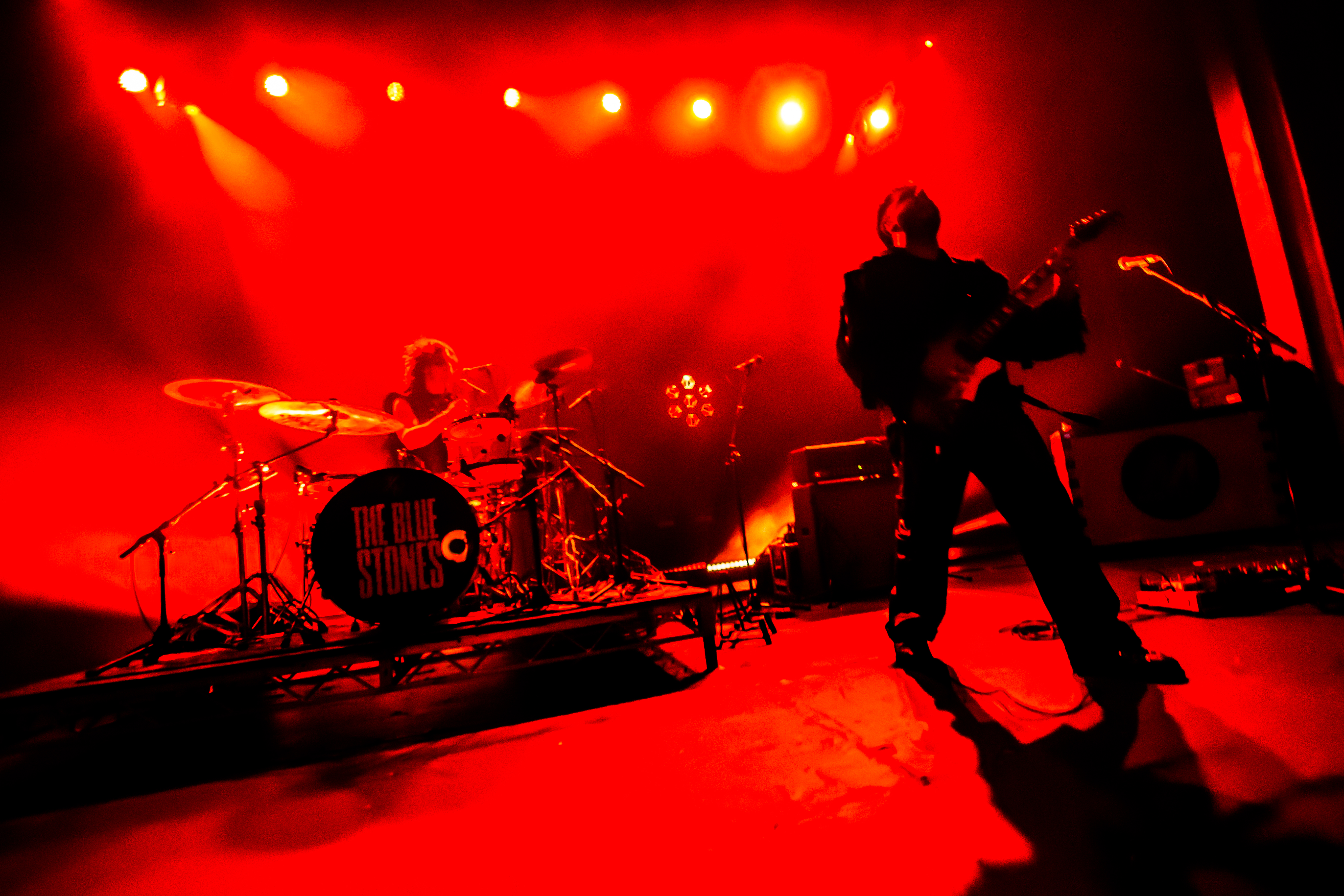 The Blue Stones performing at Vogue Theatre, Vancouver - concert photography by Michael Caswell