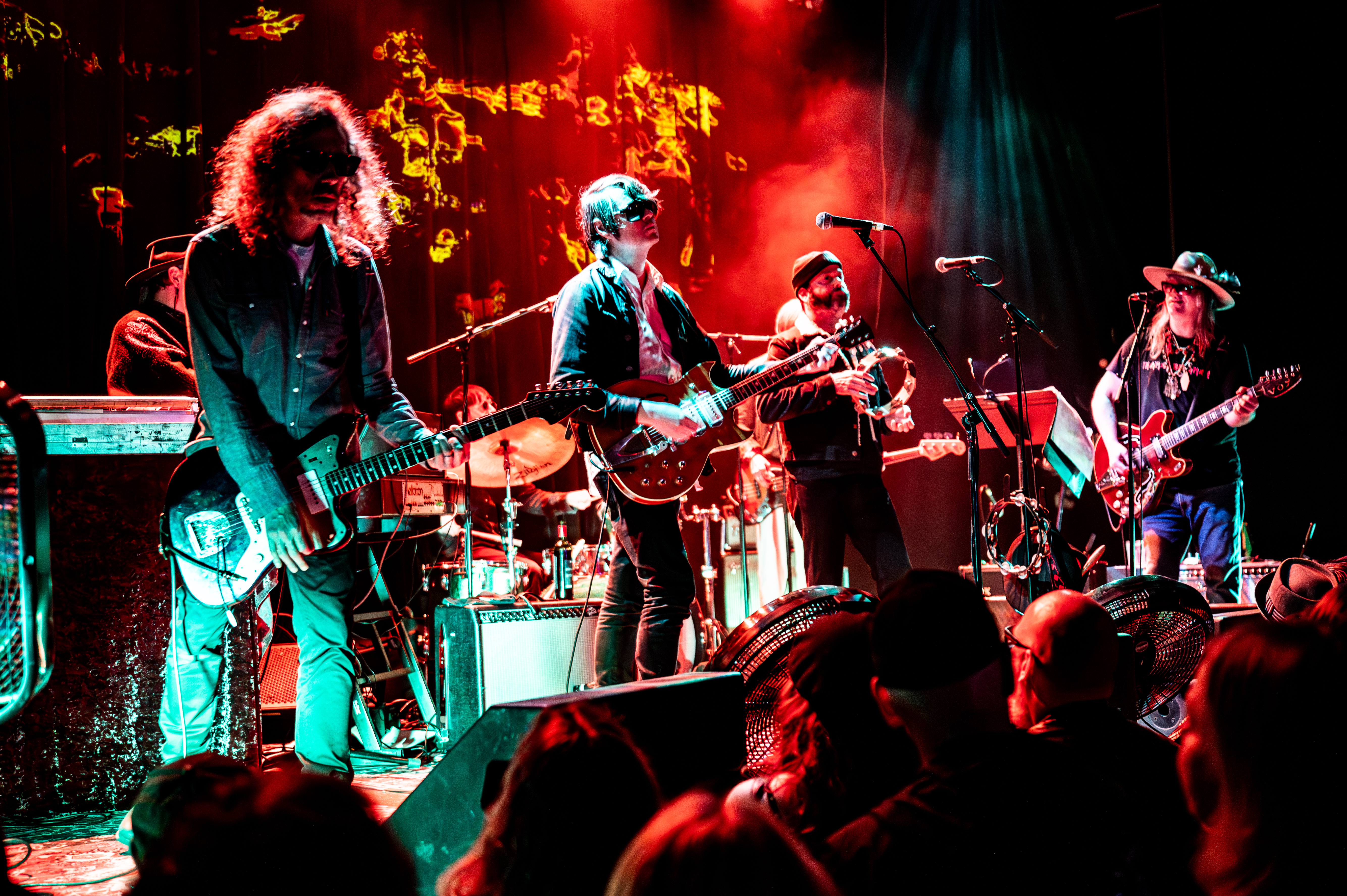The Brian Jonestown Massacre performing at The Pearl, Vancouver - concert photography by Michael Caswell