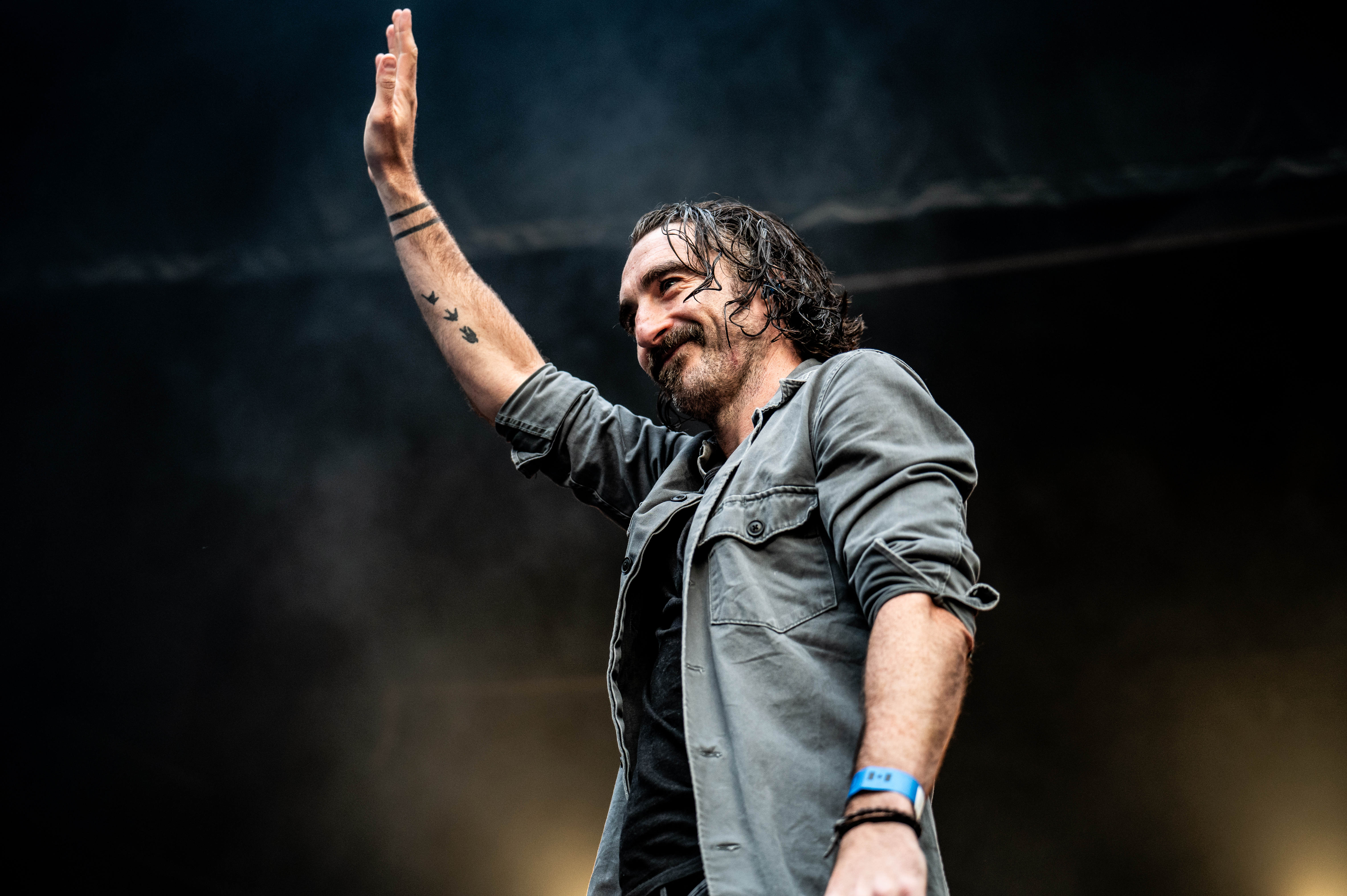 The Coronas performing at Malkin Bowl, Vancouver - concert photography by Michael Caswell