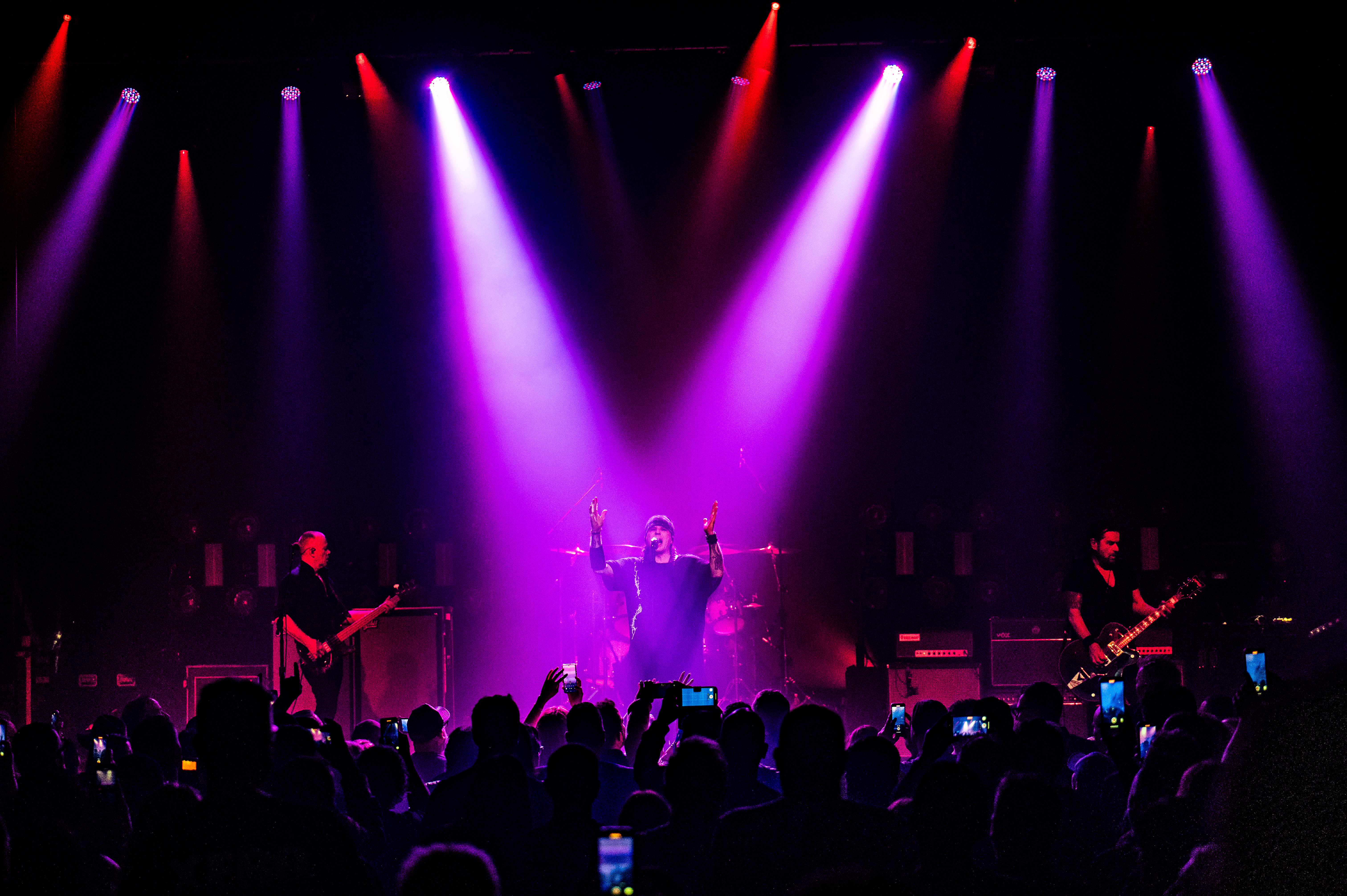 The Cult performing at Vogue Theatre, Vancouver - concert photography by Michael Caswell