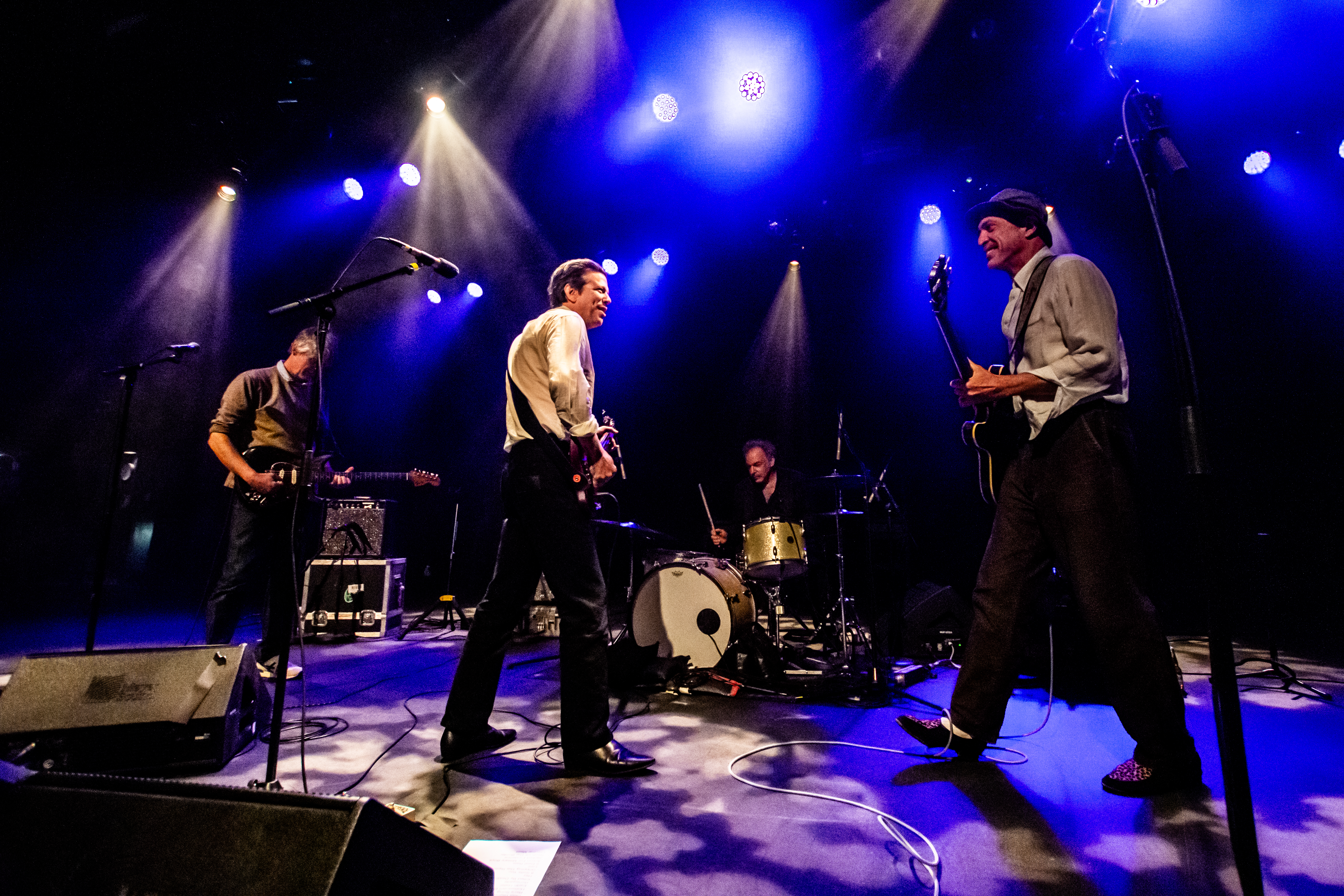 The Hard Quartet performing at Commodore Ballroom, Vancouver - concert photography by Michael Caswell