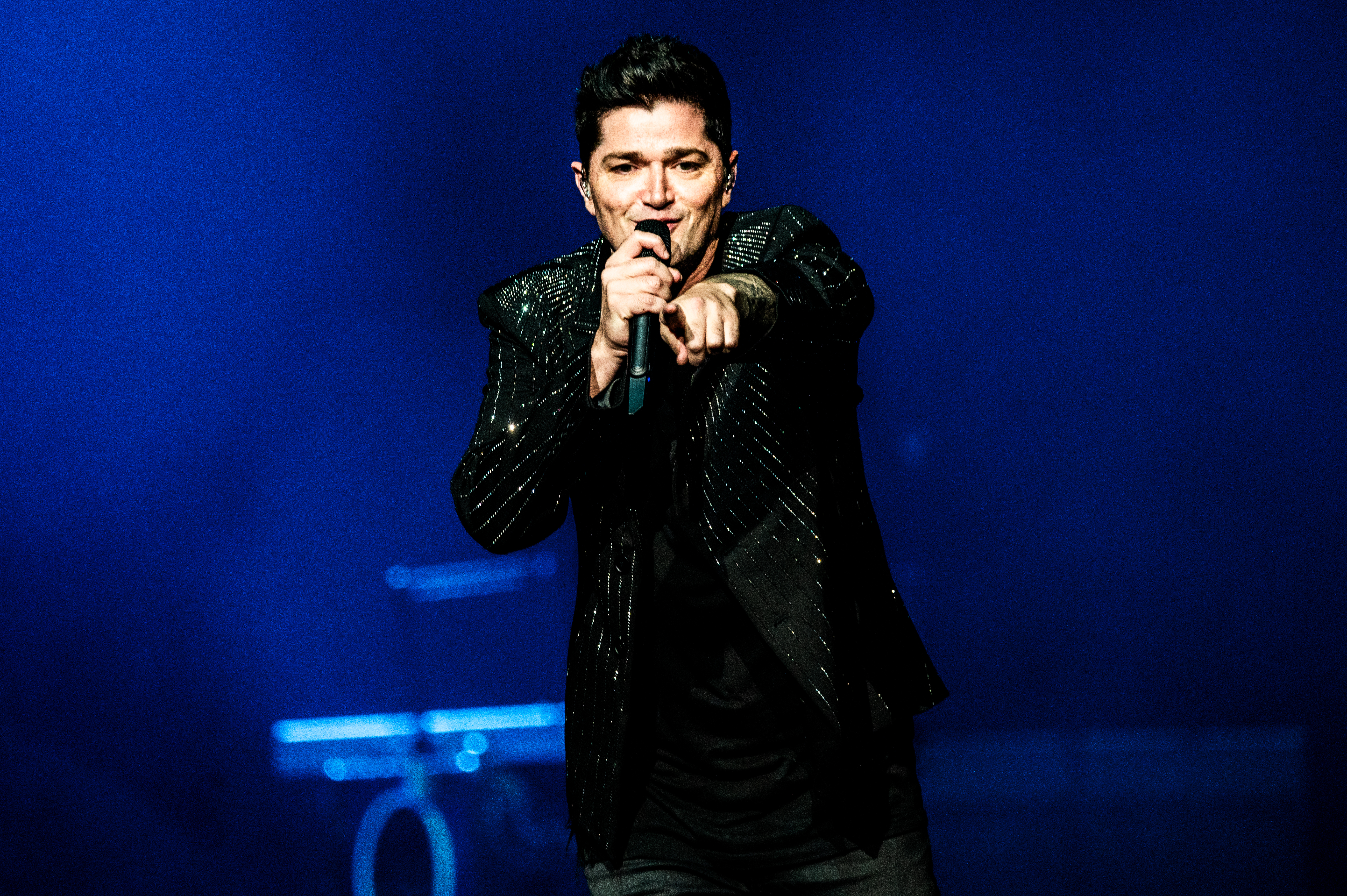 The Script performing at Rogers Arena, Vancouver - concert photography by Michael Caswell