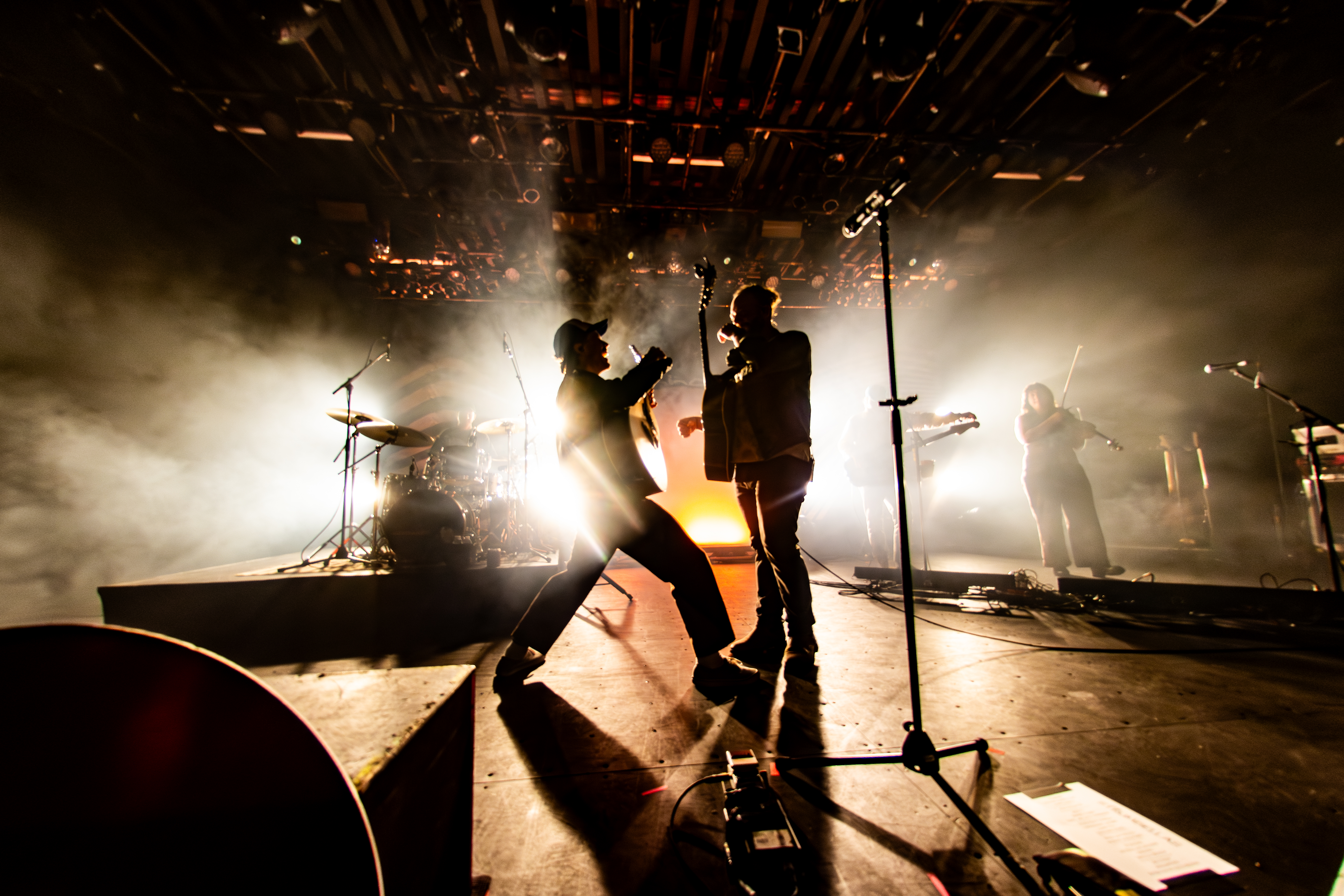 The Strumbellas performing at Commodore Ballroom, Vancouver - concert photography by Michael Caswell