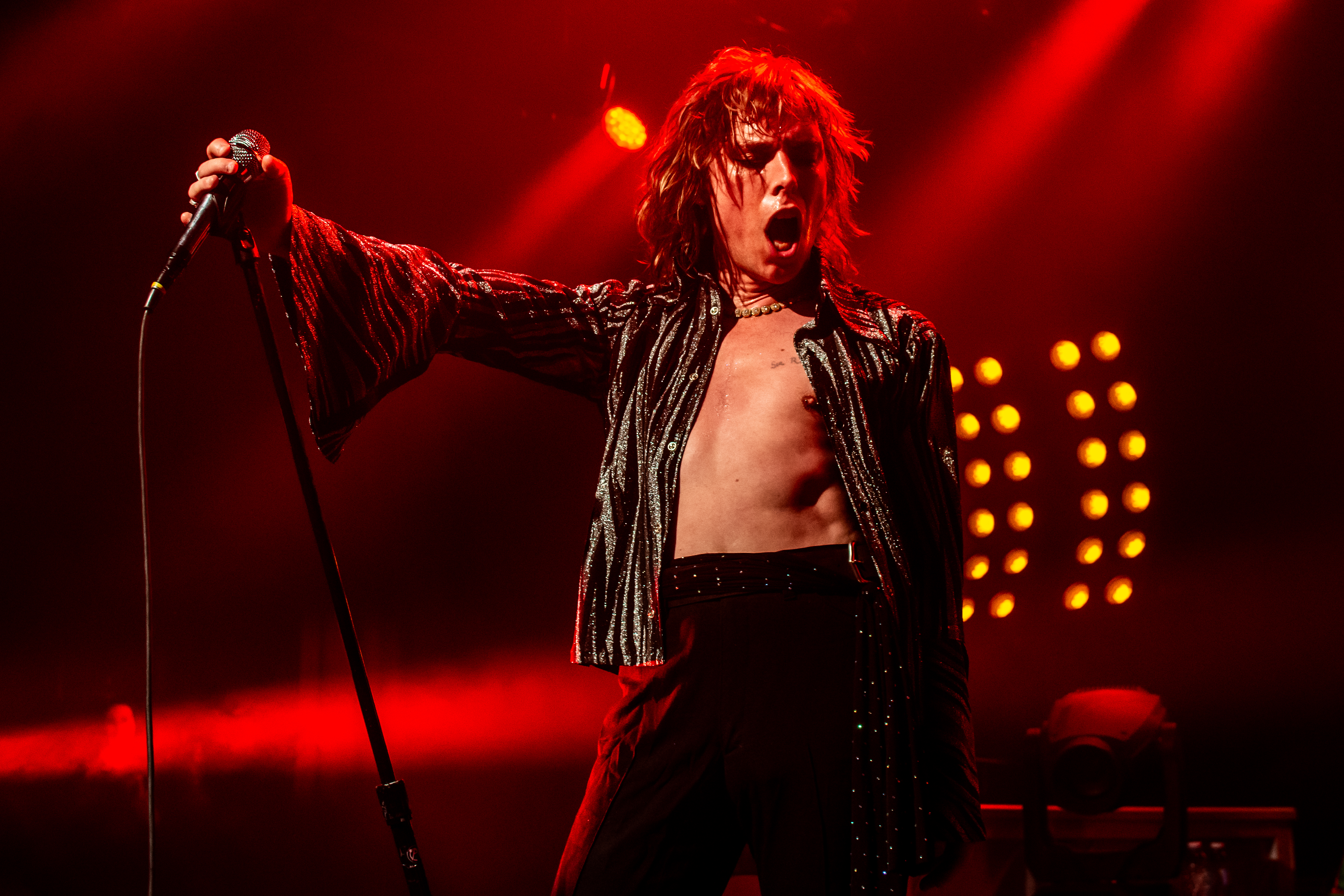 The Struts performing at Commodore Ballroom, Vancouver - concert photography by Michael Caswell