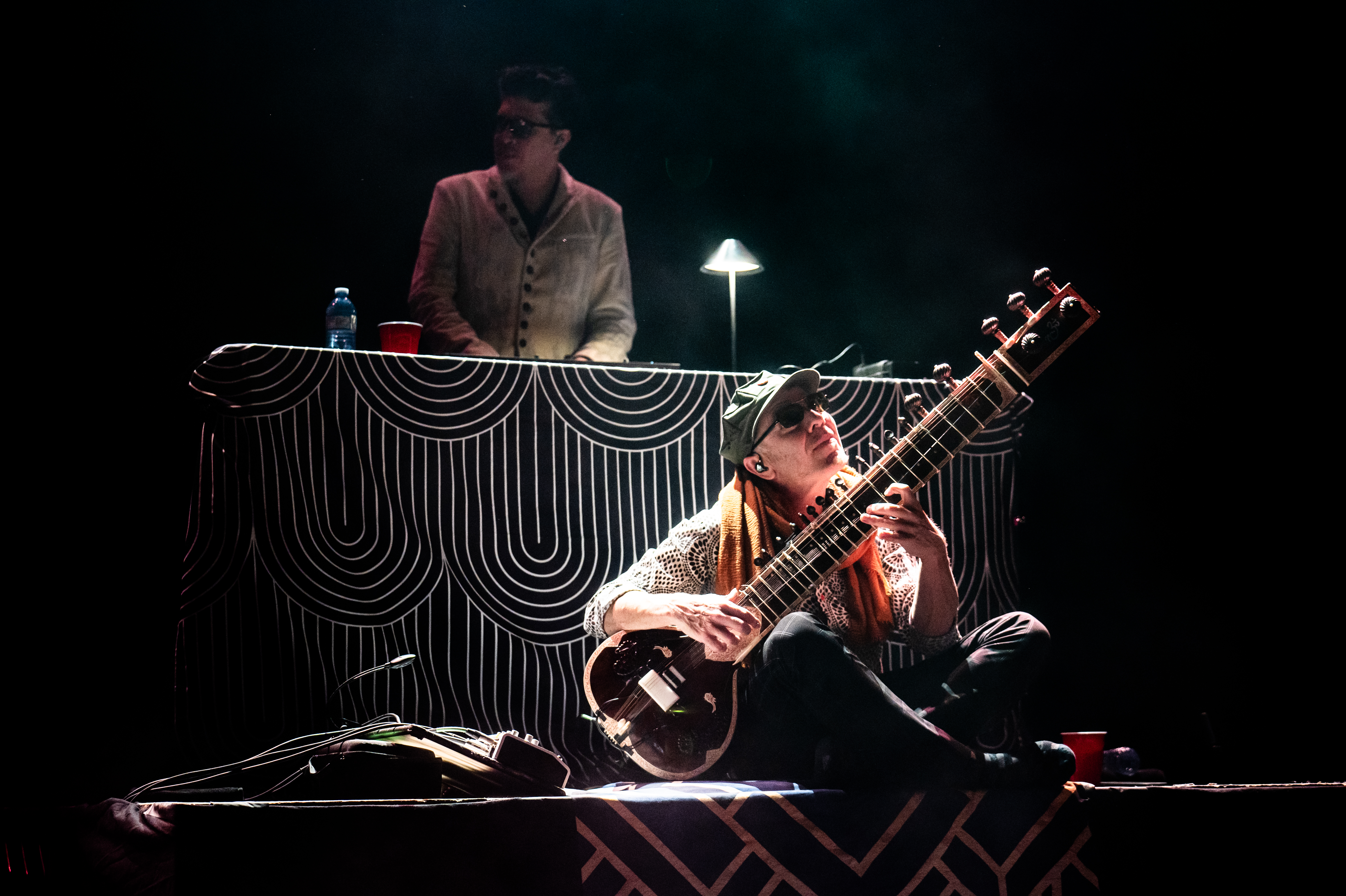Thievery Corporation performing at Vogue Theatre, Vancouver - concert photography by Michael Caswell