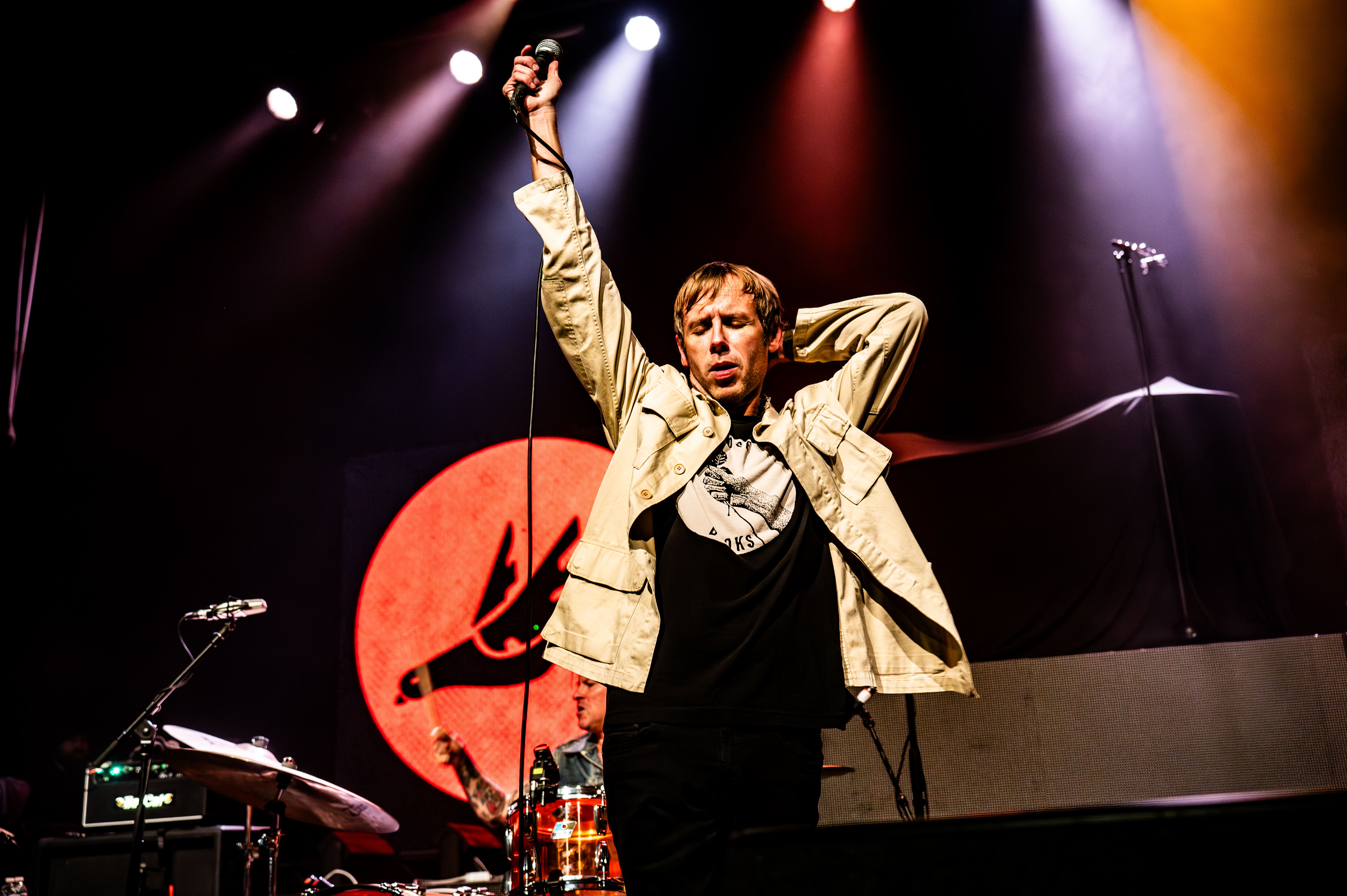 Thursday performing at Vogue Theatre, Vancouver - concert photography by Michael Caswell