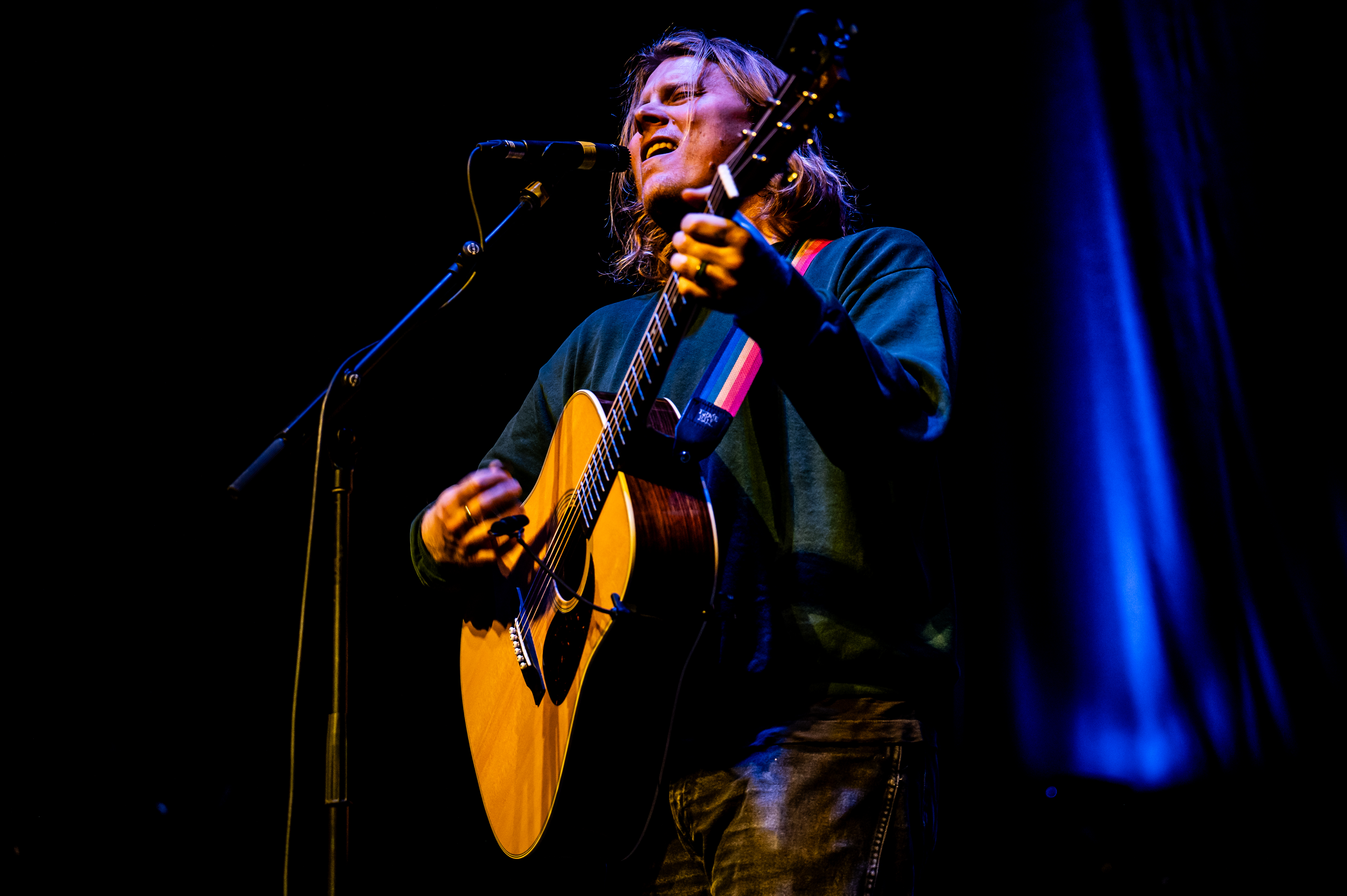 Ty Segall performing at Rickshaw Theatre, Vancouver - concert photography by Michael Caswell