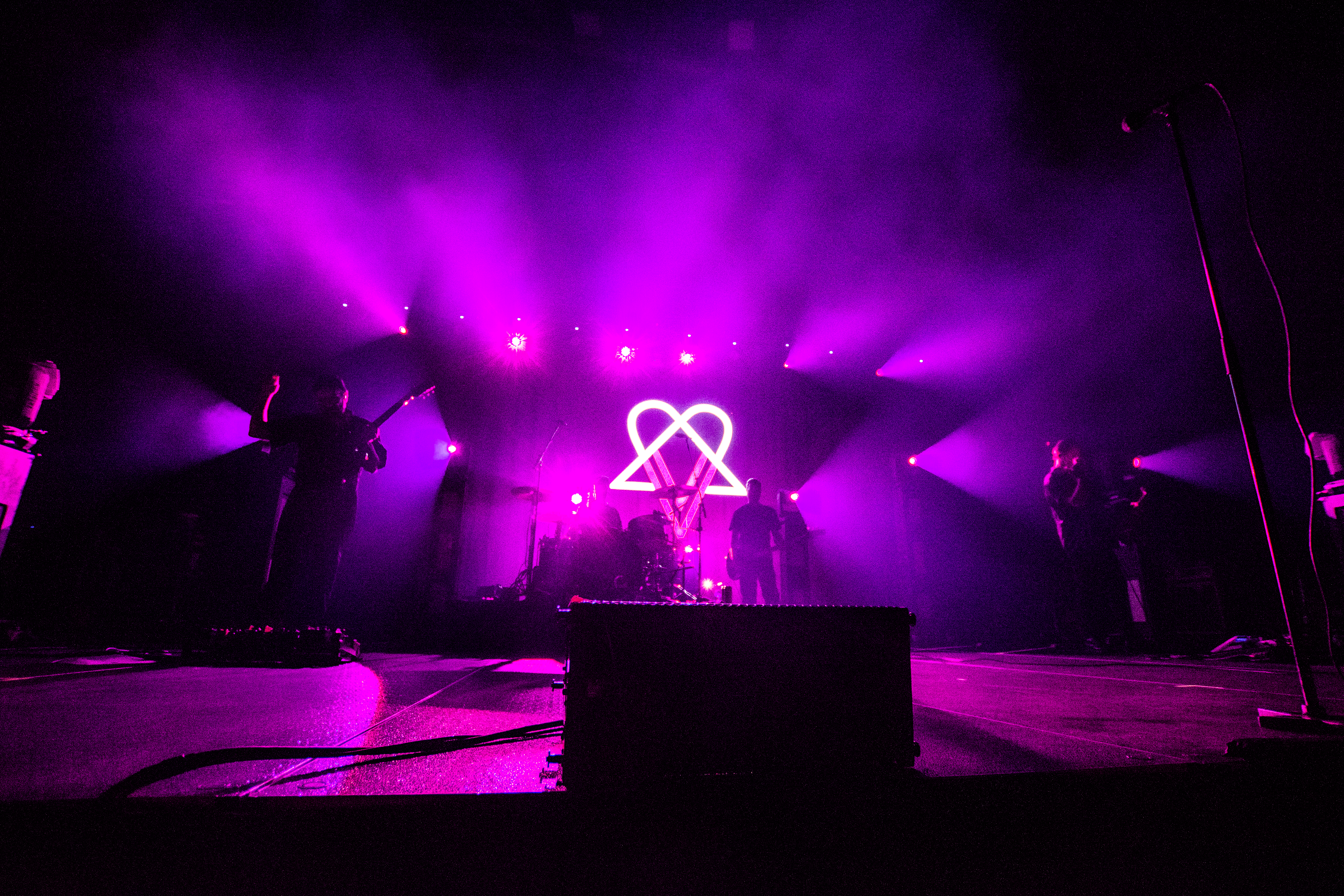 Ville Valo performing at Doug Mitchell Thunderbird Sports Centre, Vancouver - concert photography by Michael Caswell