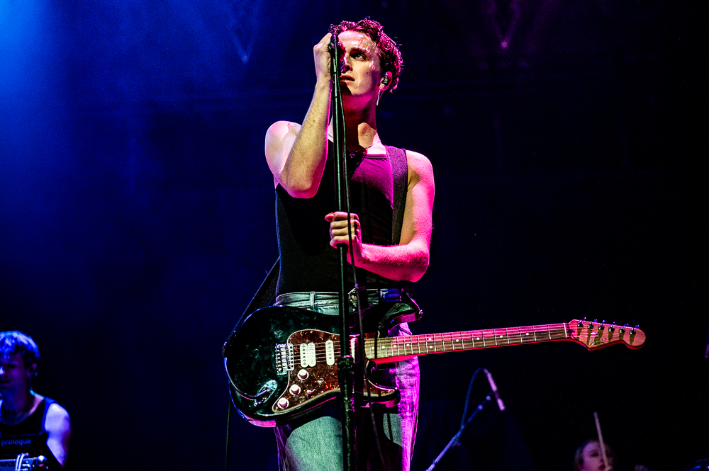 Walt Disco performing at Orpheum Theatre, Vancouver - concert photography by Michael Caswell