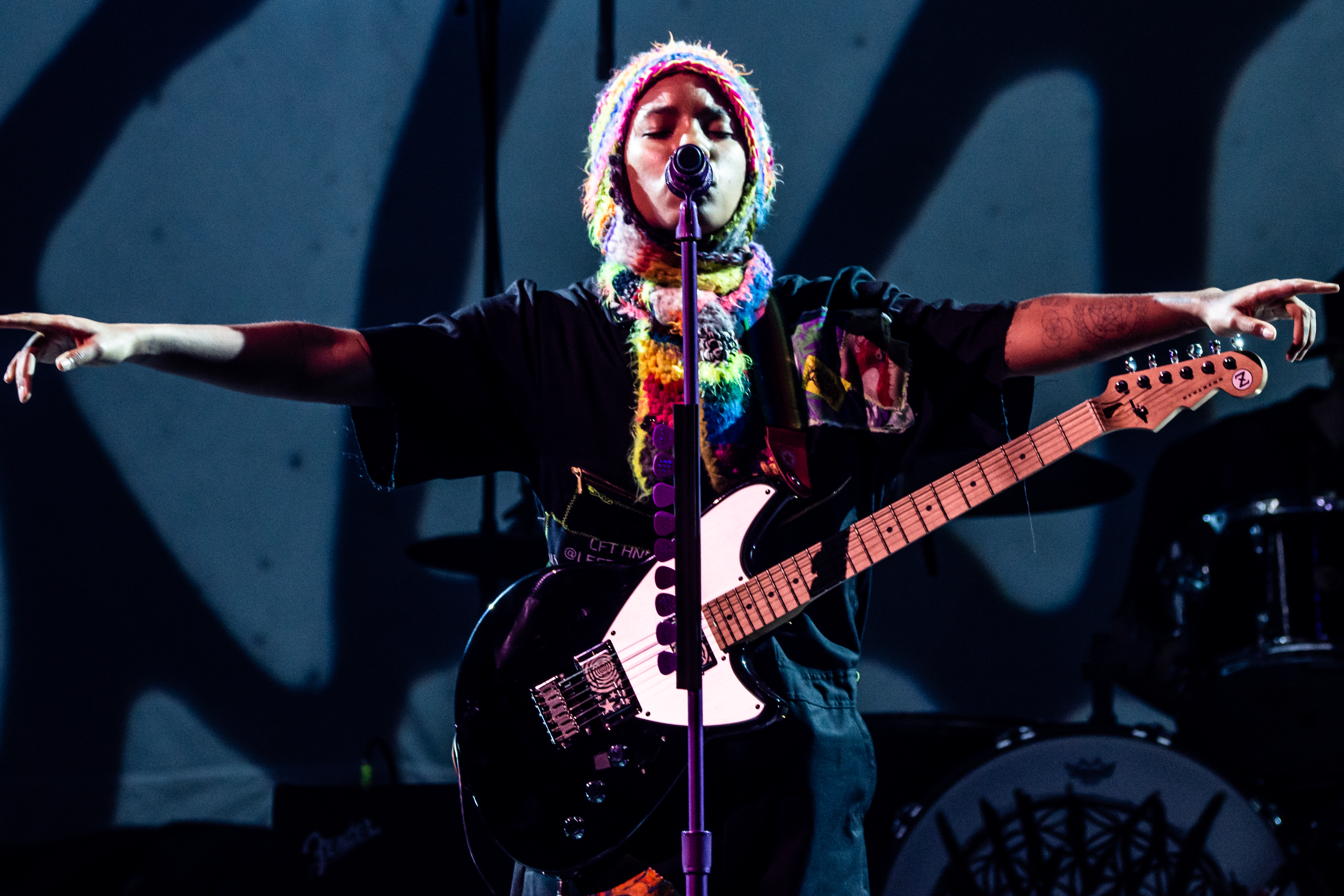 Willow performing at Rogers Arena, Vancouver - concert photography by Michael Caswell
