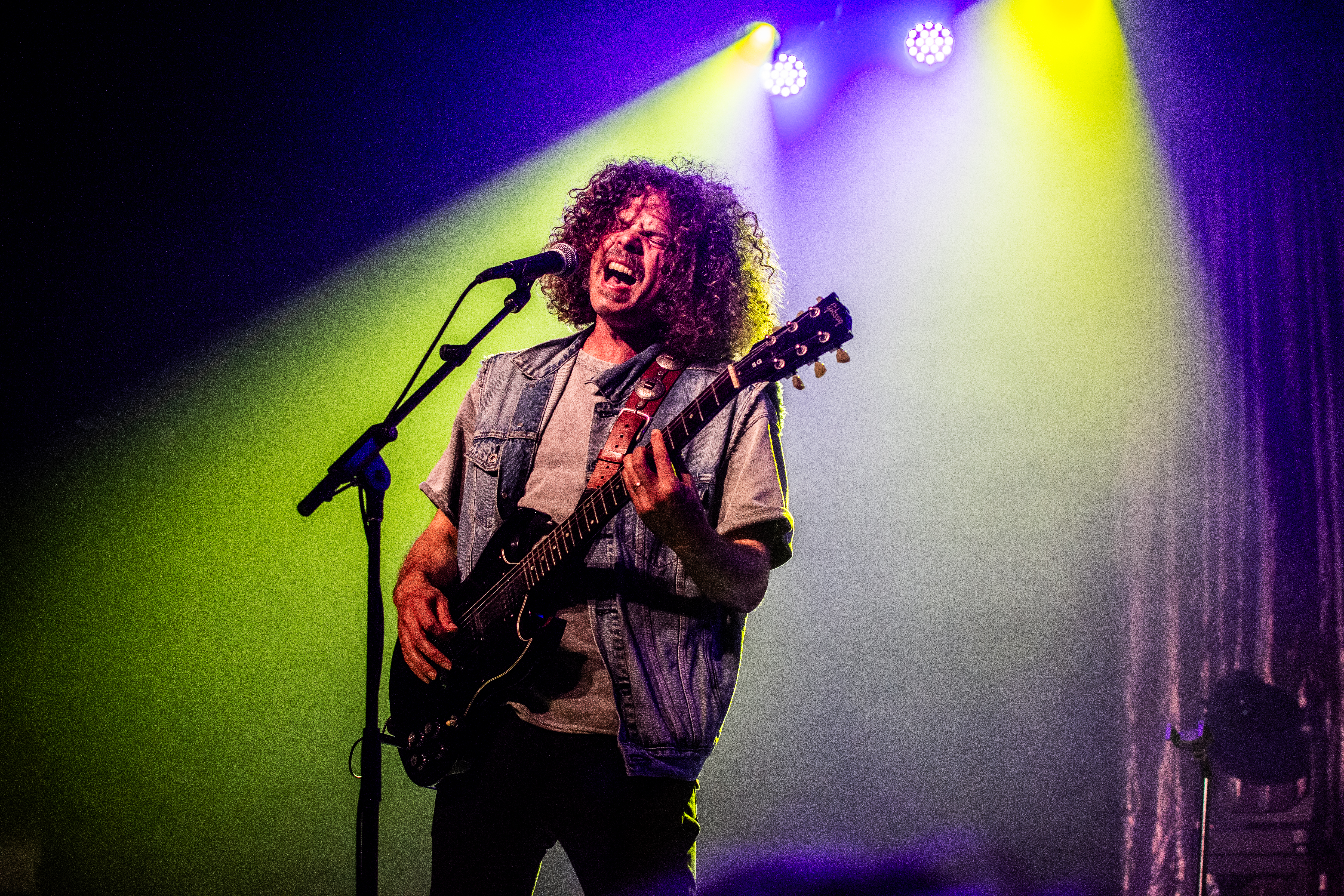 Wolfmother performing at Commodore Ballroom, Vancouver - concert photography by Michael Caswell