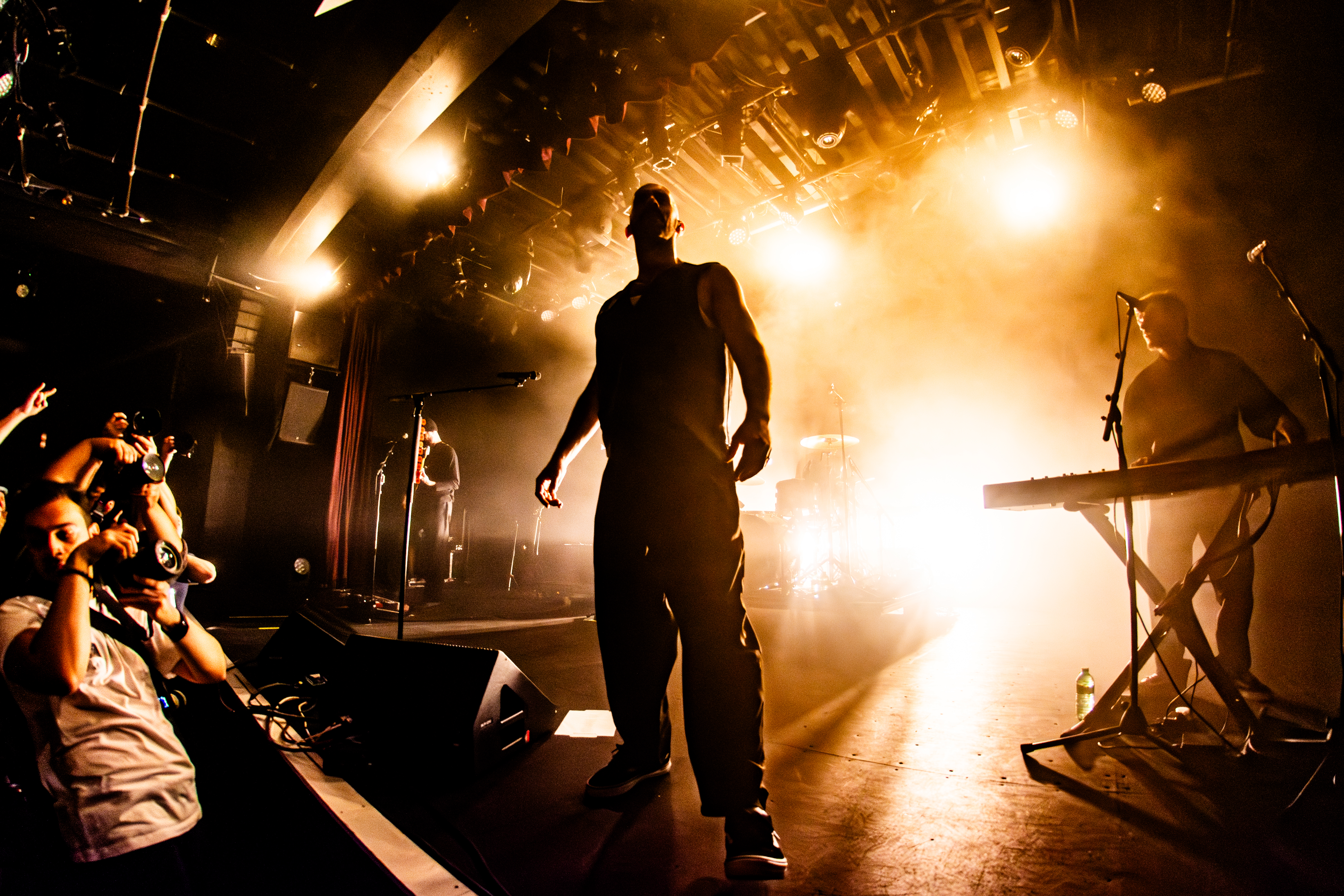 X Ambassadors performing at Commodore Ballroom, Vancouver - concert photography by Michael Caswell