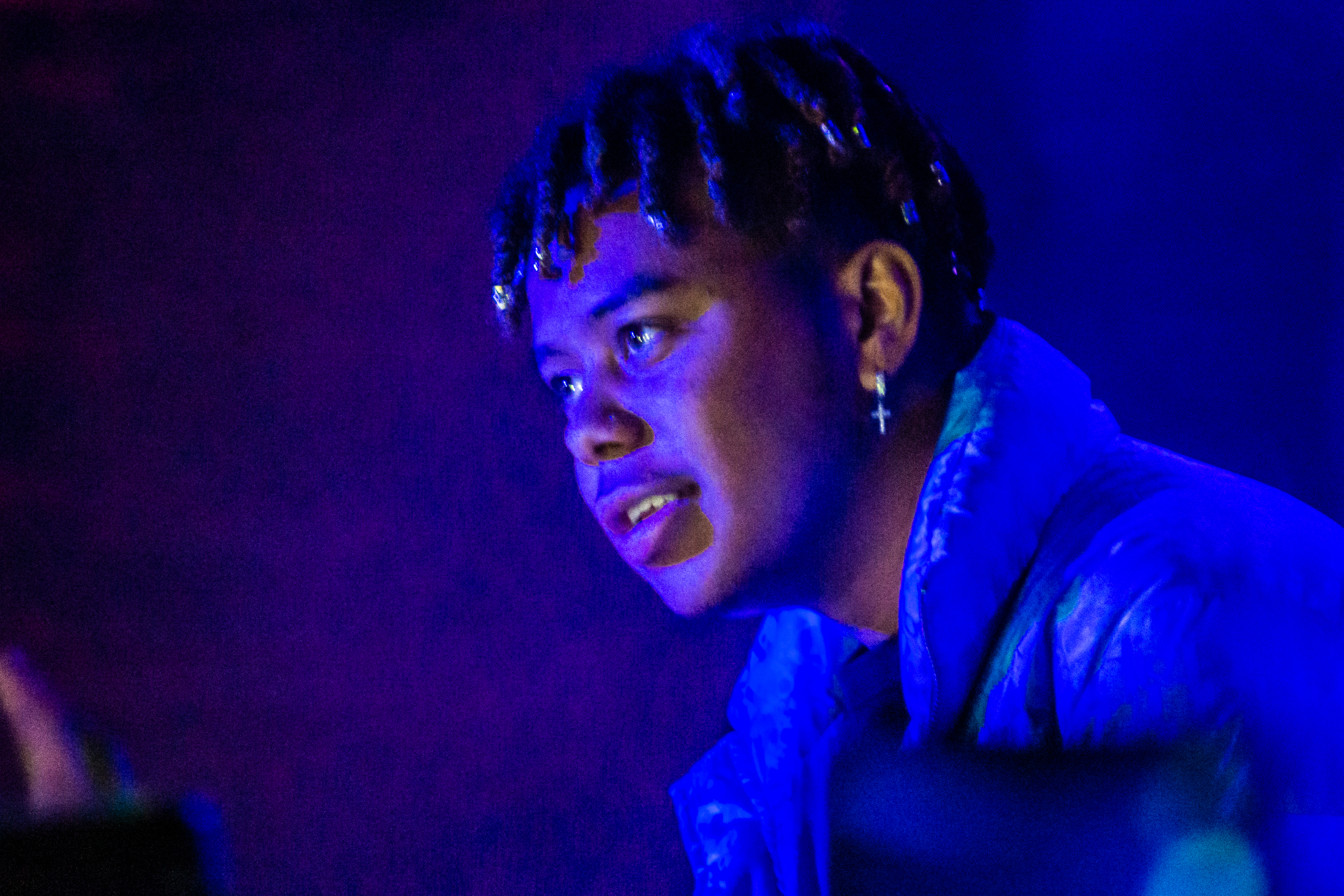 YBN Cordae performing at Fortune Sound Club, Vancouver - concert photography by Michael Caswell
